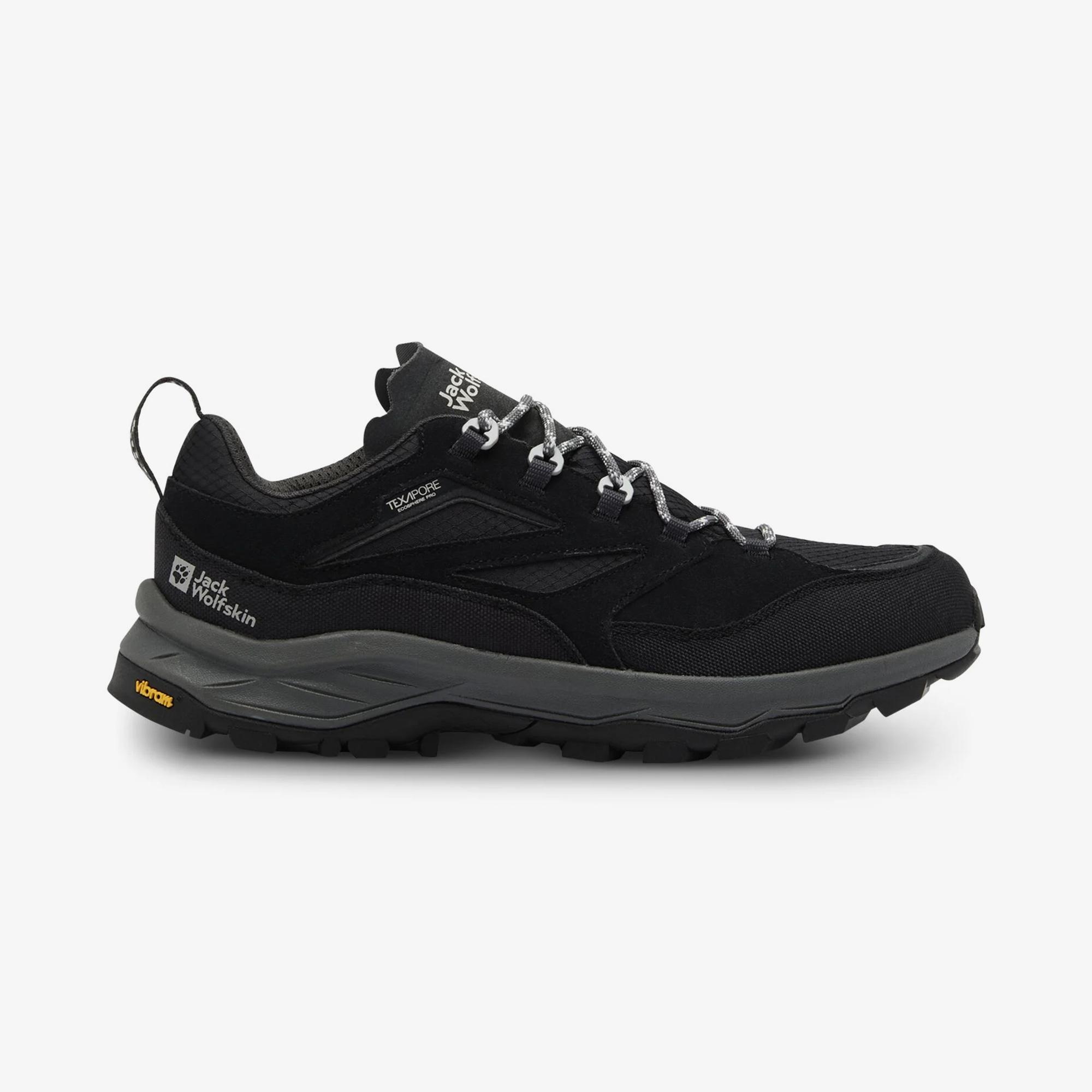 Jack Wolfskin Cyrox Texapore Low Erkek Gri Outdoor Ayakkabı