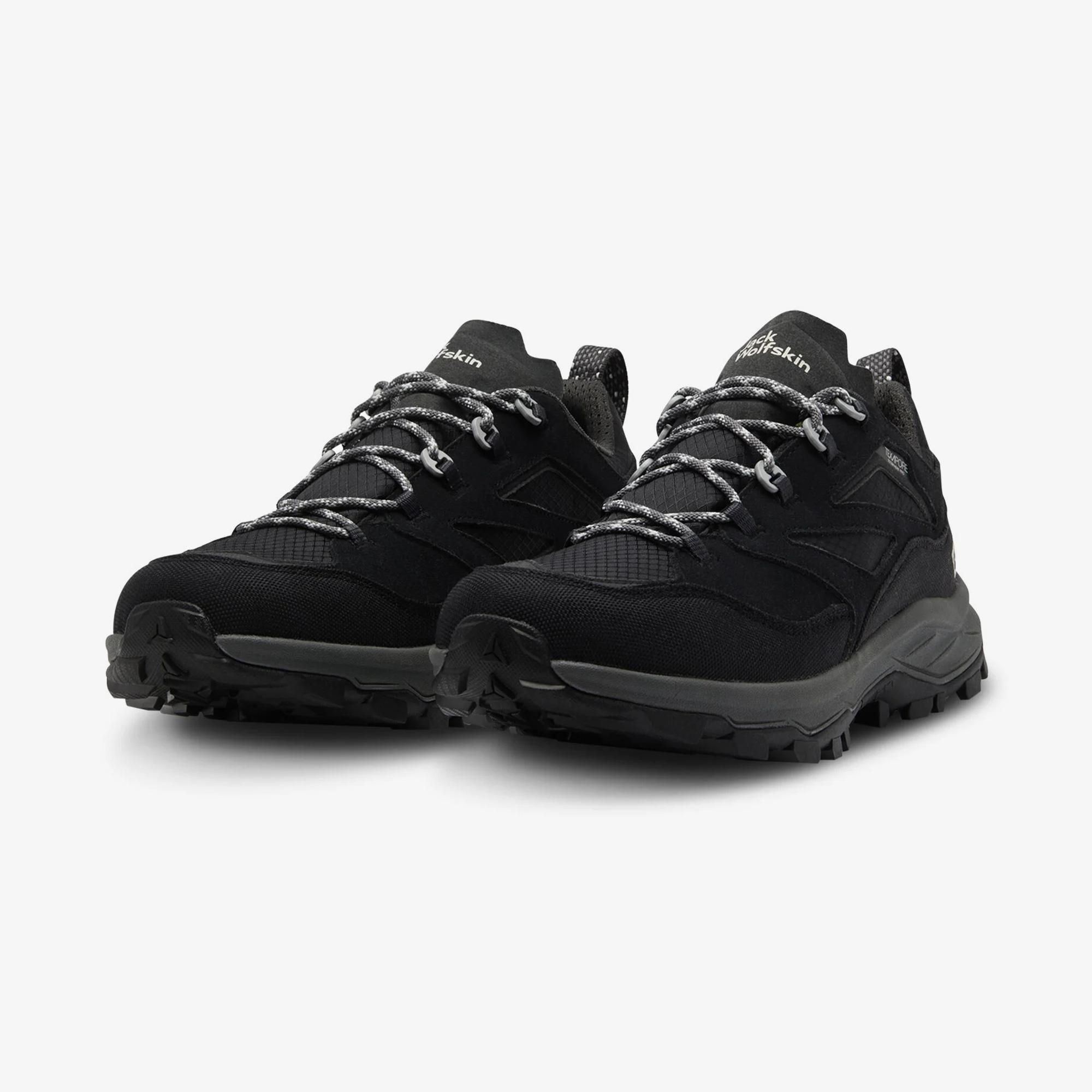 Jack Wolfskin Cyrox Texapore Low Erkek Gri Outdoor Ayakkabı