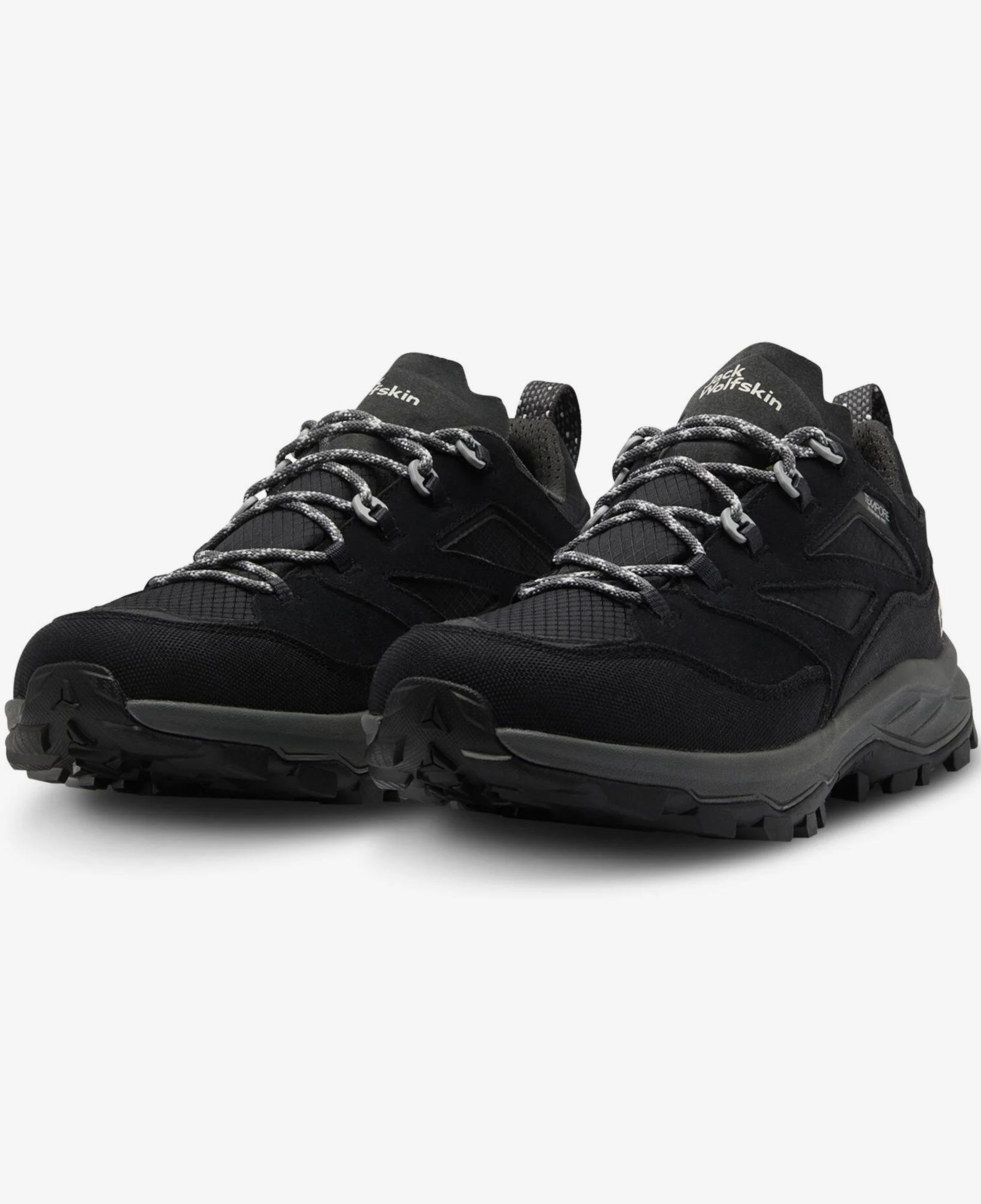 Jack Wolfskin Cyrox Texapore Low Erkek Gri Outdoor Ayakkabı