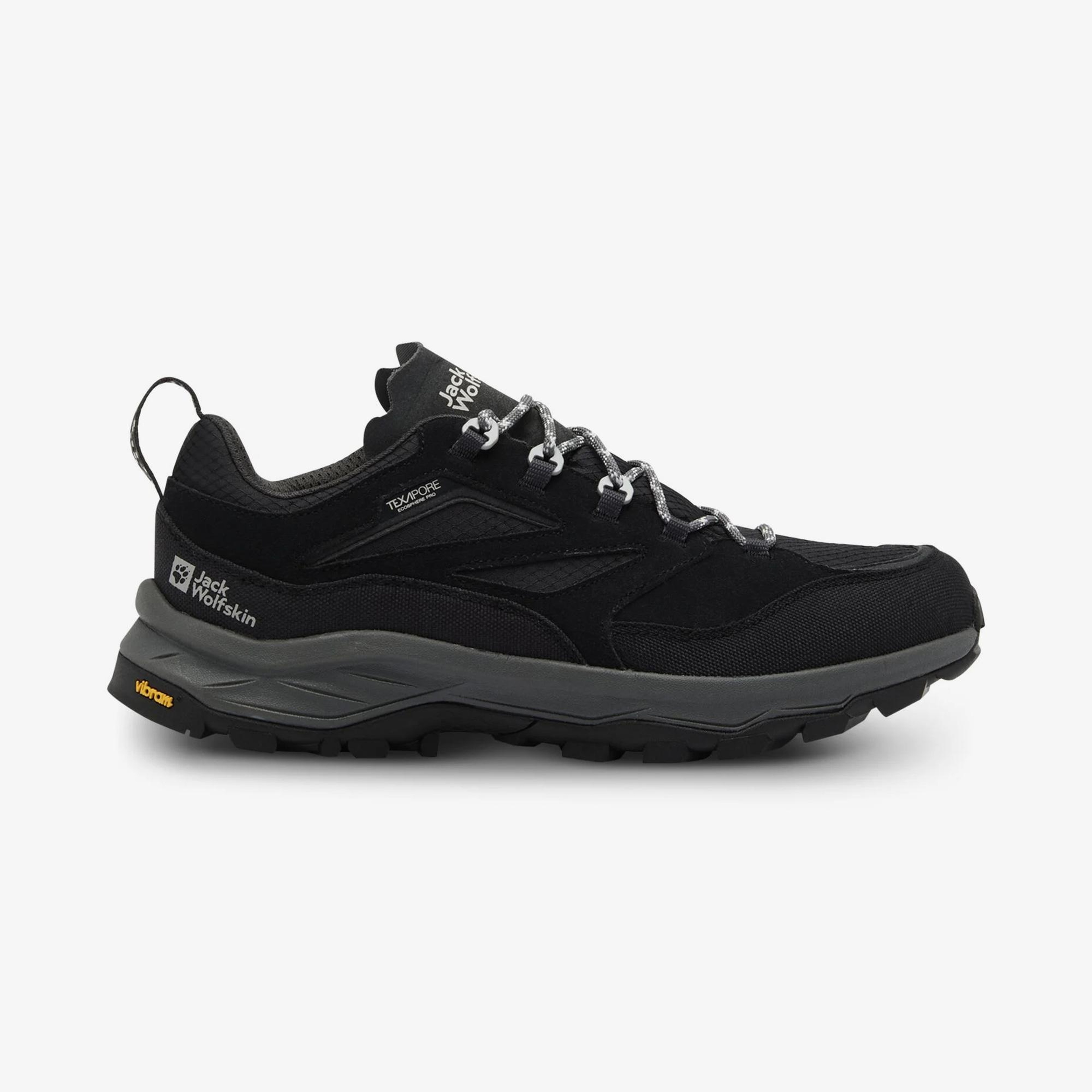 Jack Wolfskin Cyrox Texapore Low Erkek Gri Outdoor Ayakkabı