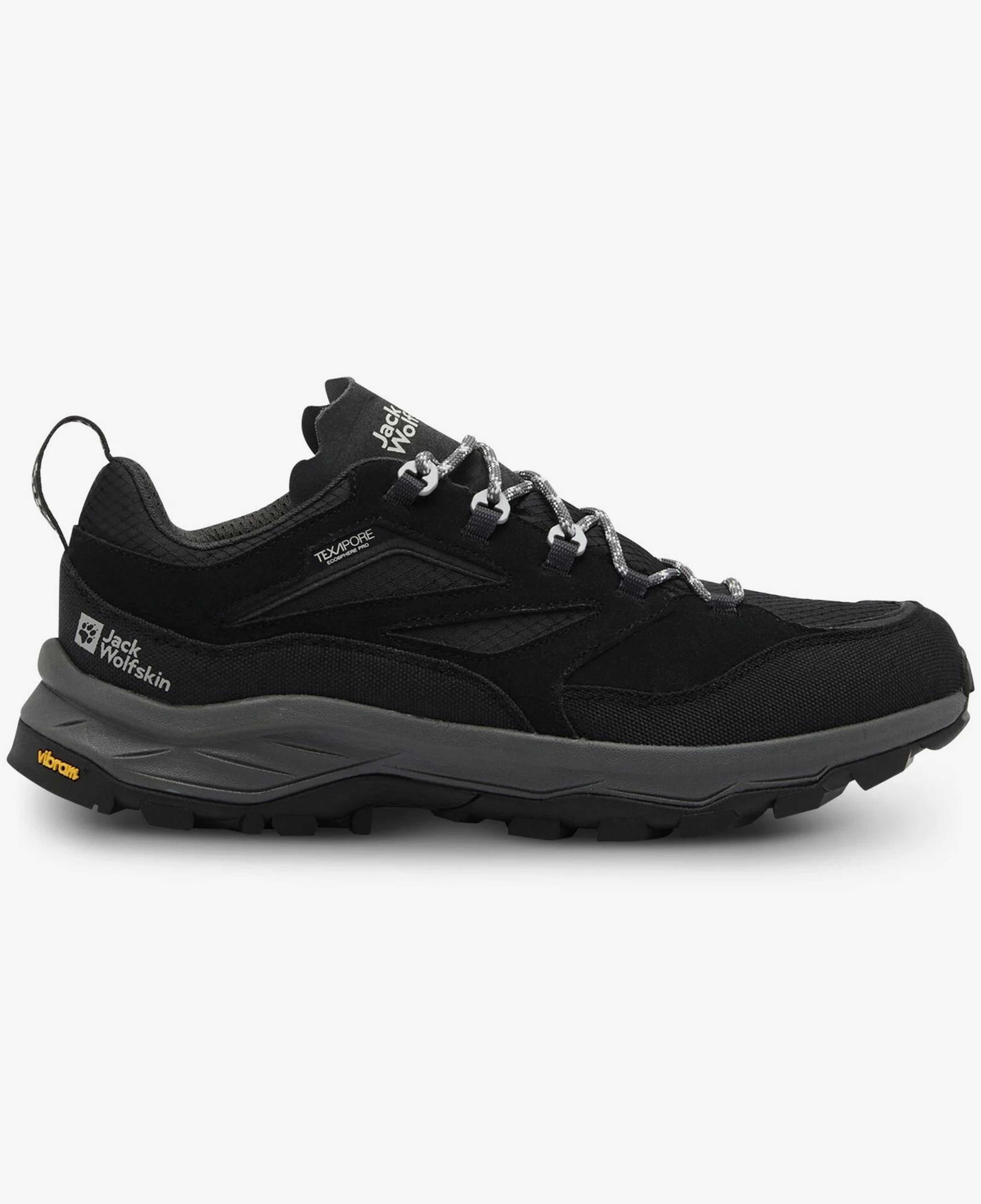 Jack Wolfskin Cyrox Texapore Low Erkek Gri Outdoor Ayakkabı
