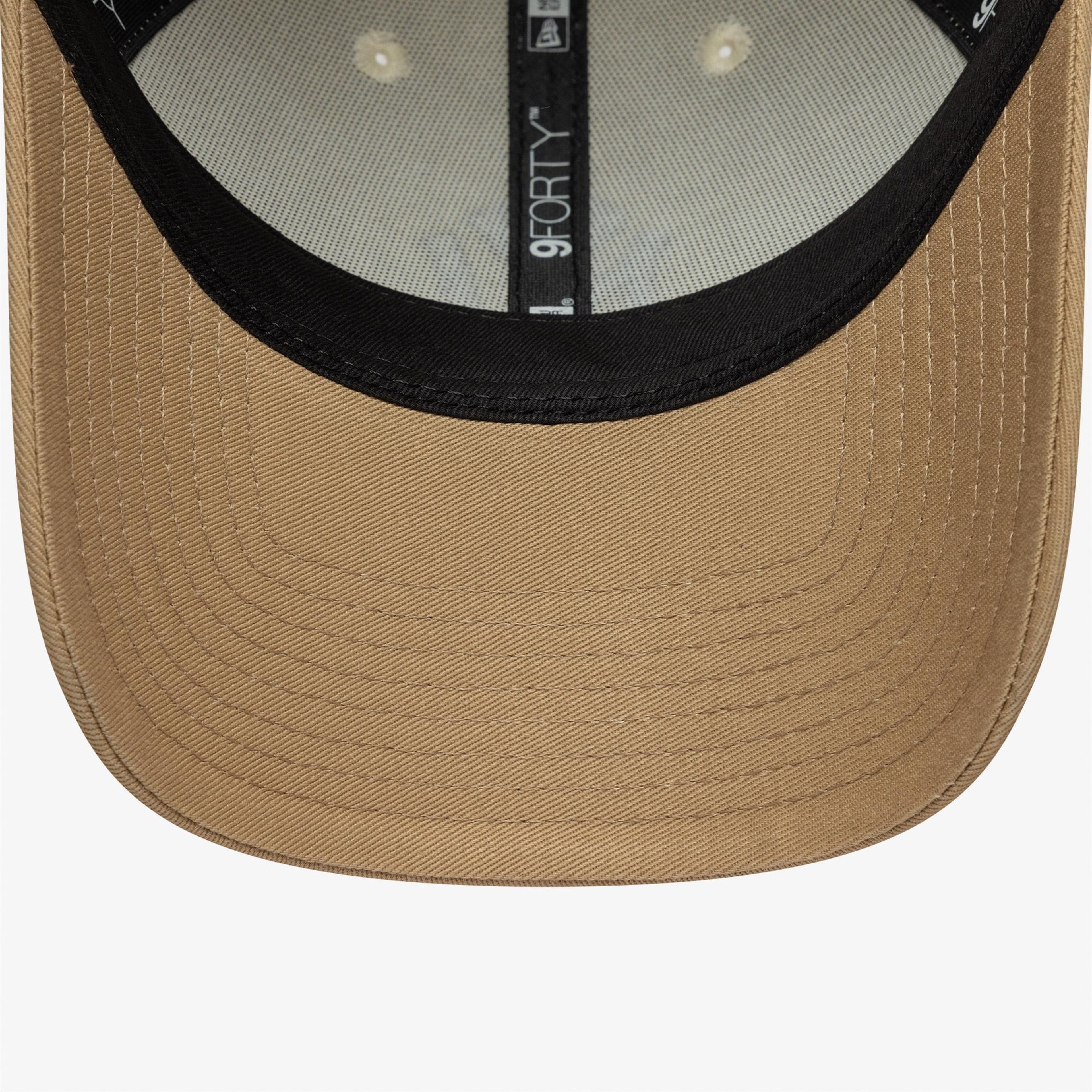 New Era Colour Block 9Forty Neyyan Unisex Bej Şapka