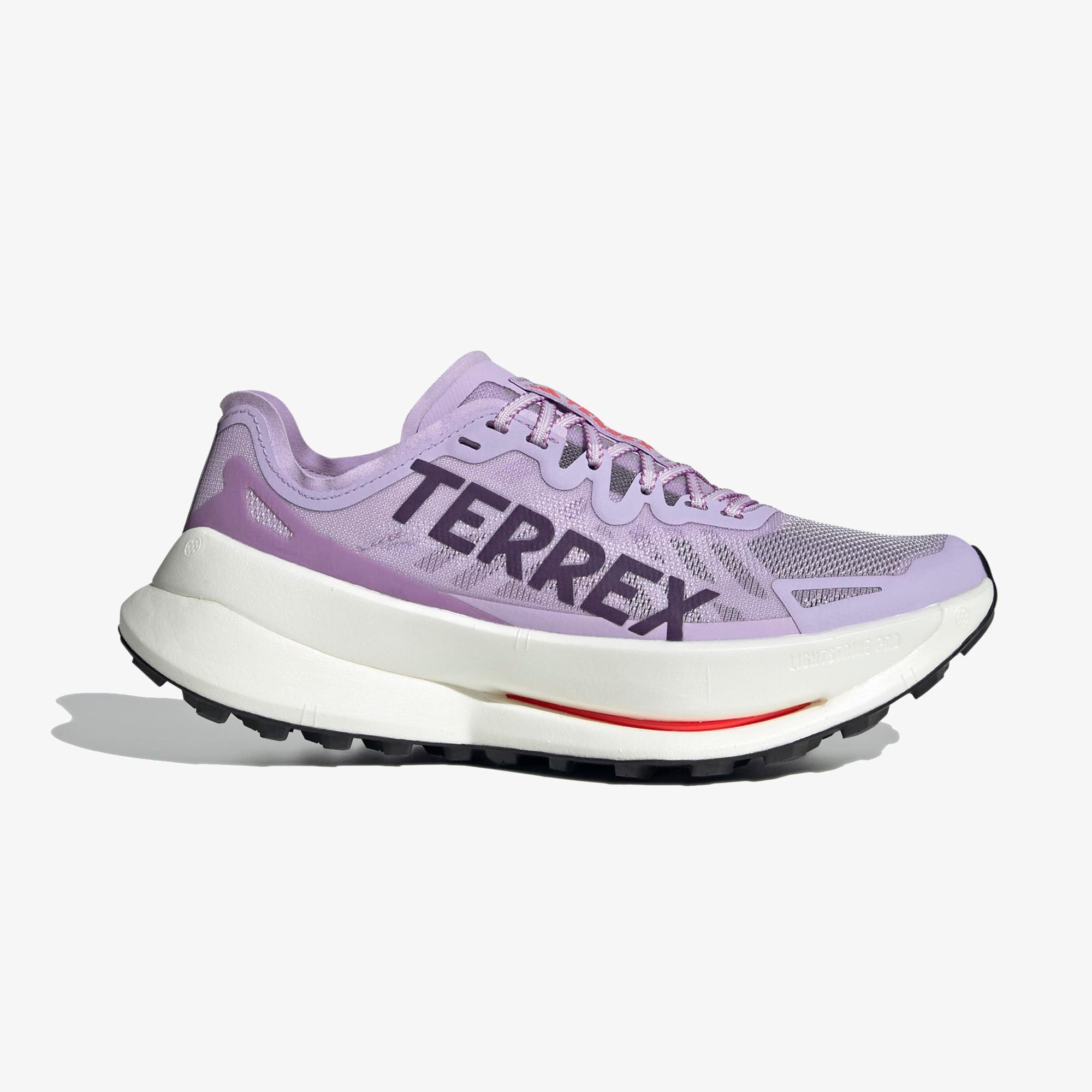 adidas Terrex Agravic Speed Ultra Kadın Mor Koşu Ayakkabısı