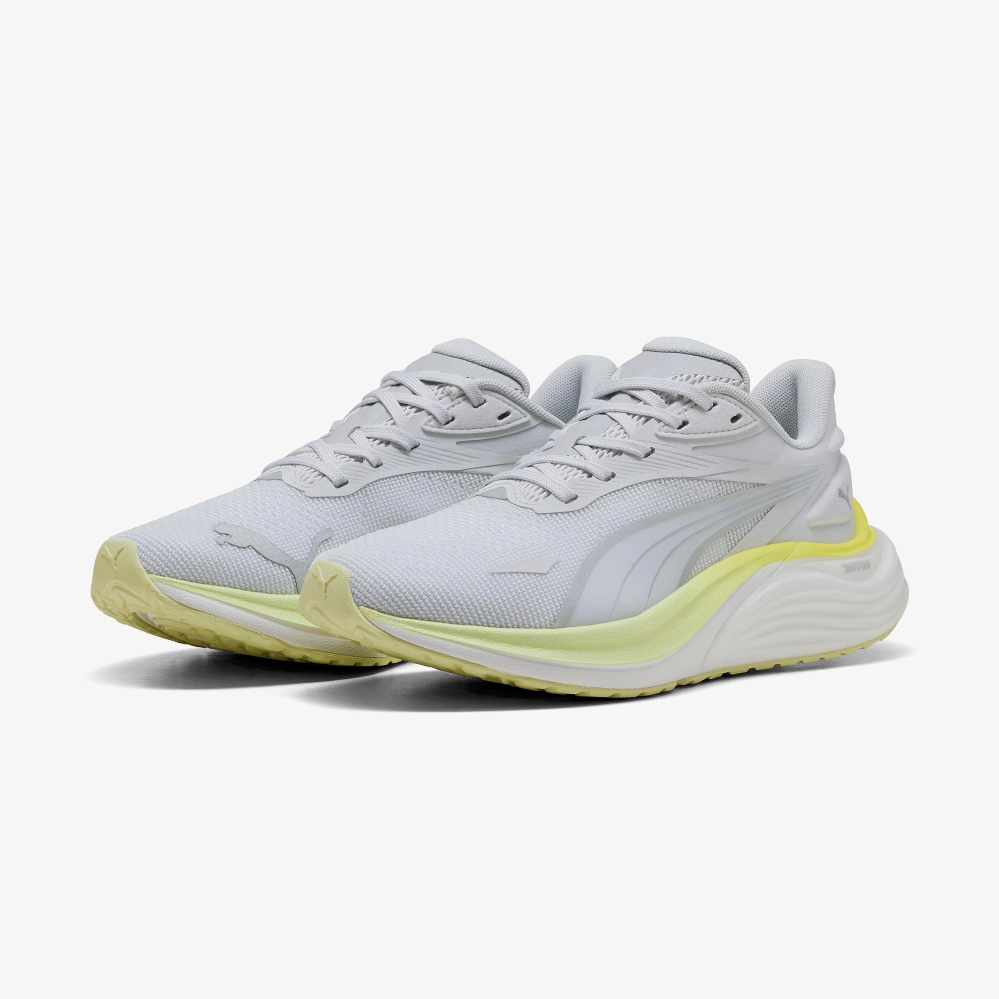 Puma Electrify Nitro 4 Kadın Beyaz Koşu Ayakkabısı