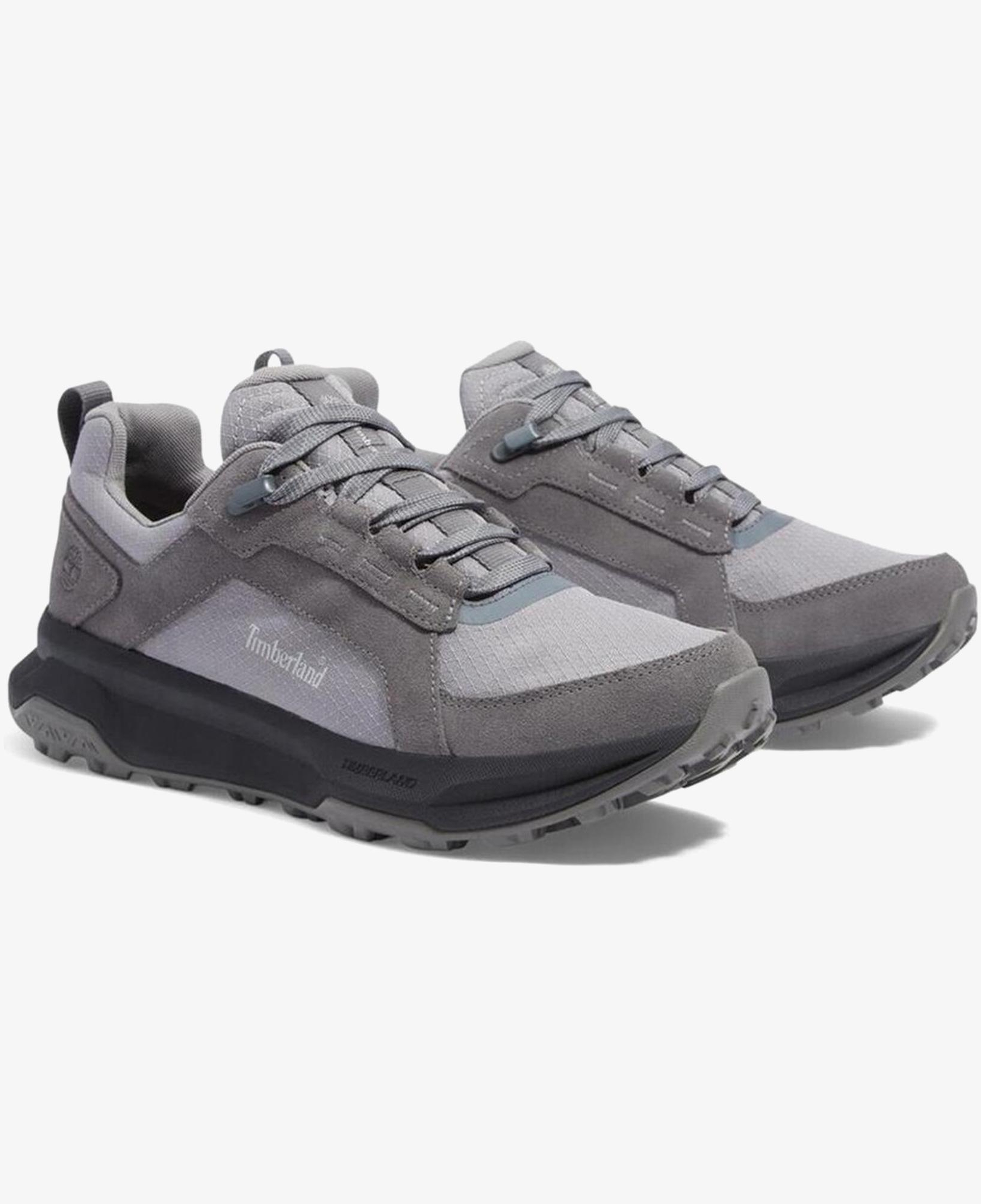 Timberland Motion Ledge Low Lace Up Waterproof Erkek Gri Outdoor Ayakkabı