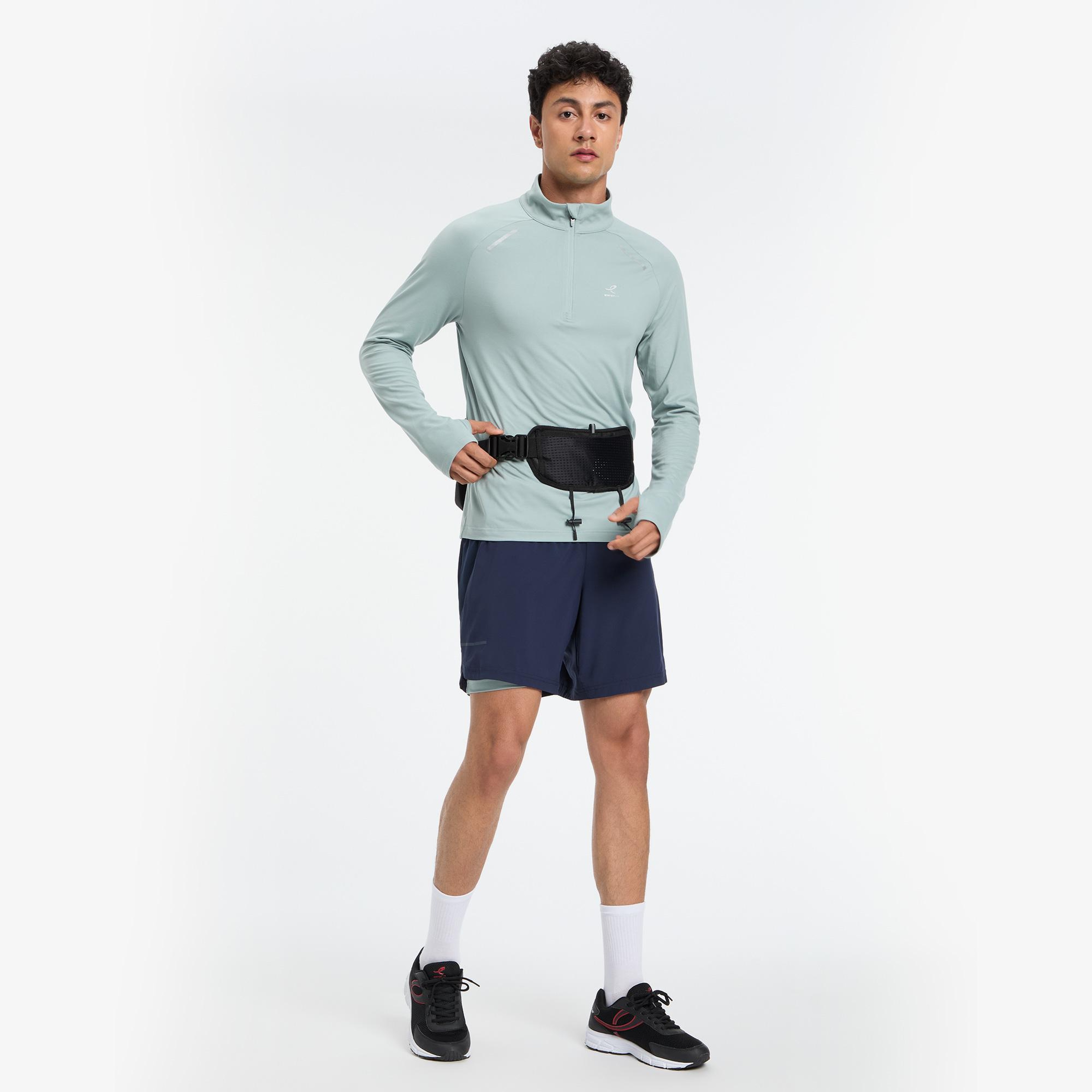 Energetics Cusco Iv Erkek Yeşil Koşu Sweatshirt