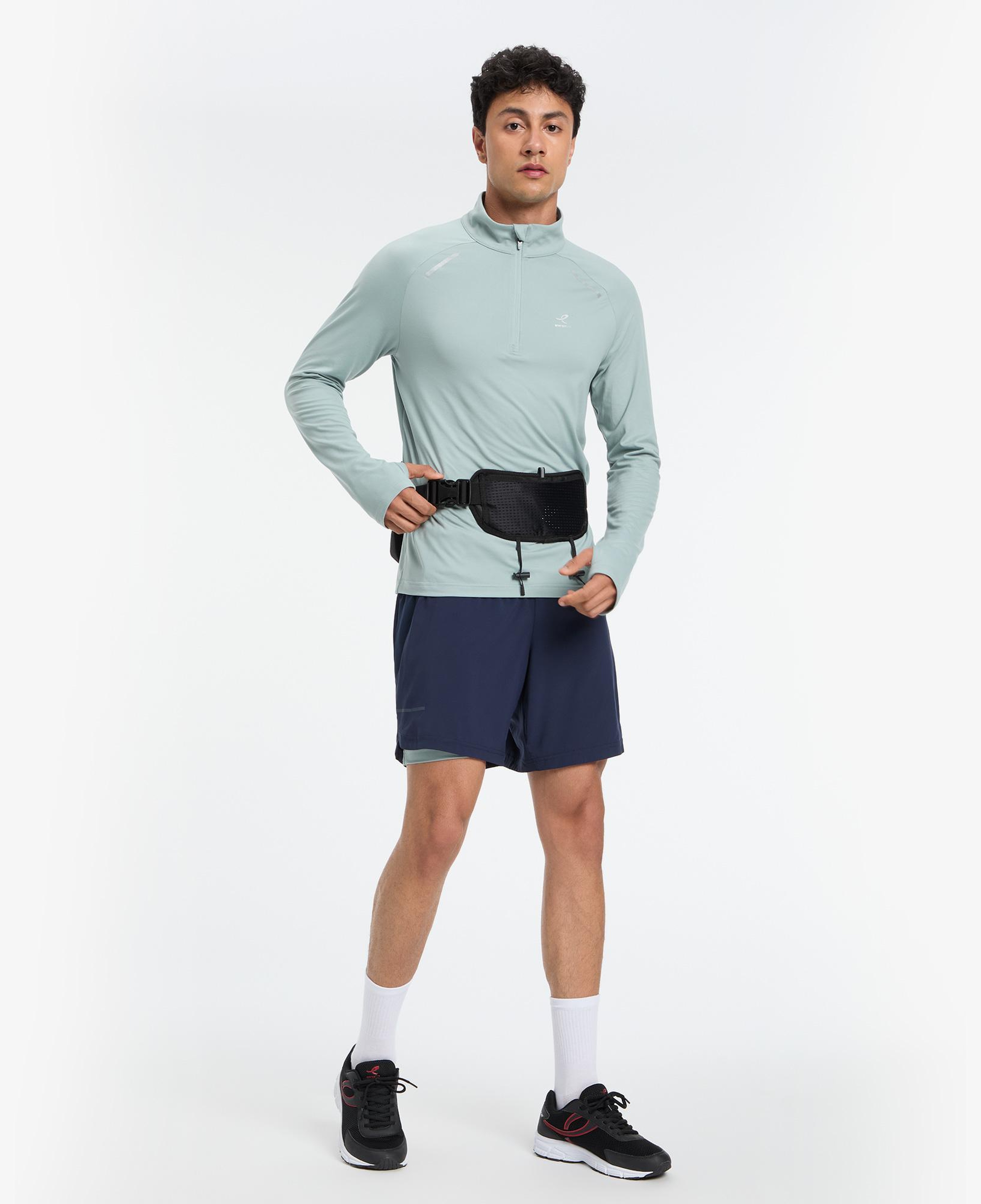 Energetics Cusco Iv Erkek Yeşil Koşu Sweatshirt
