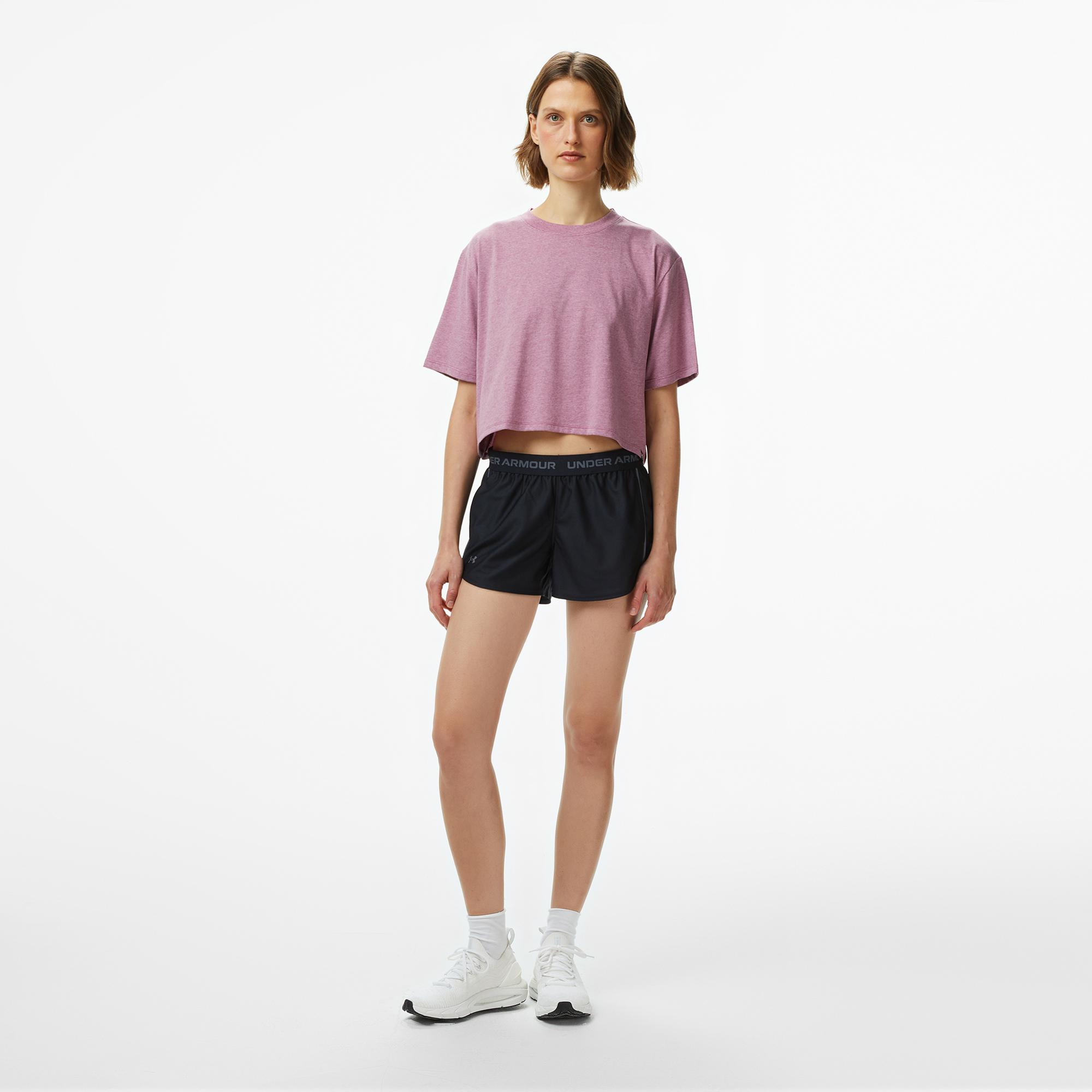 Under Armour Rial Ss Kadın Pembe T-Shirt