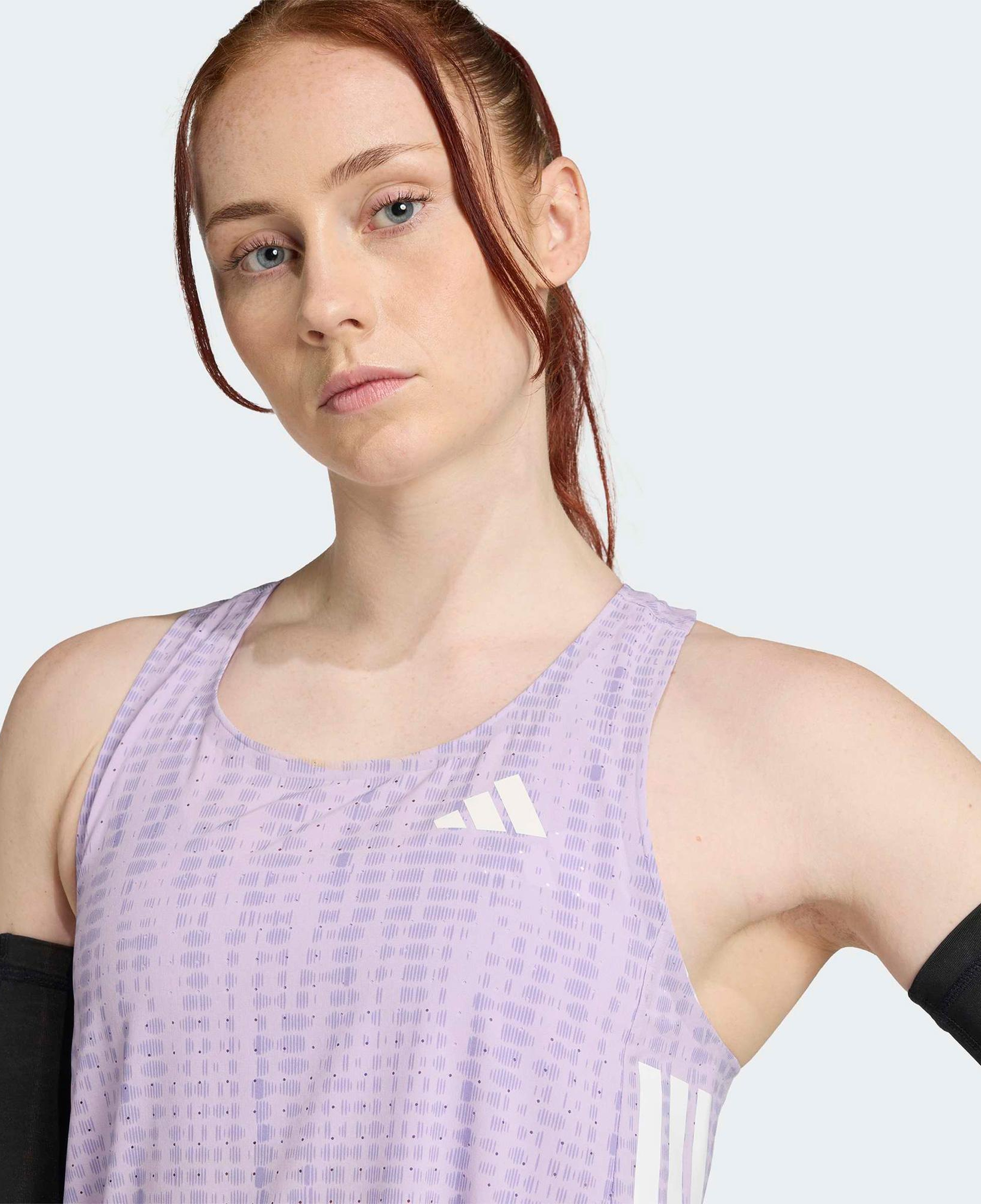 adidas Adizero Running Kadın Mor Koşu Atlet