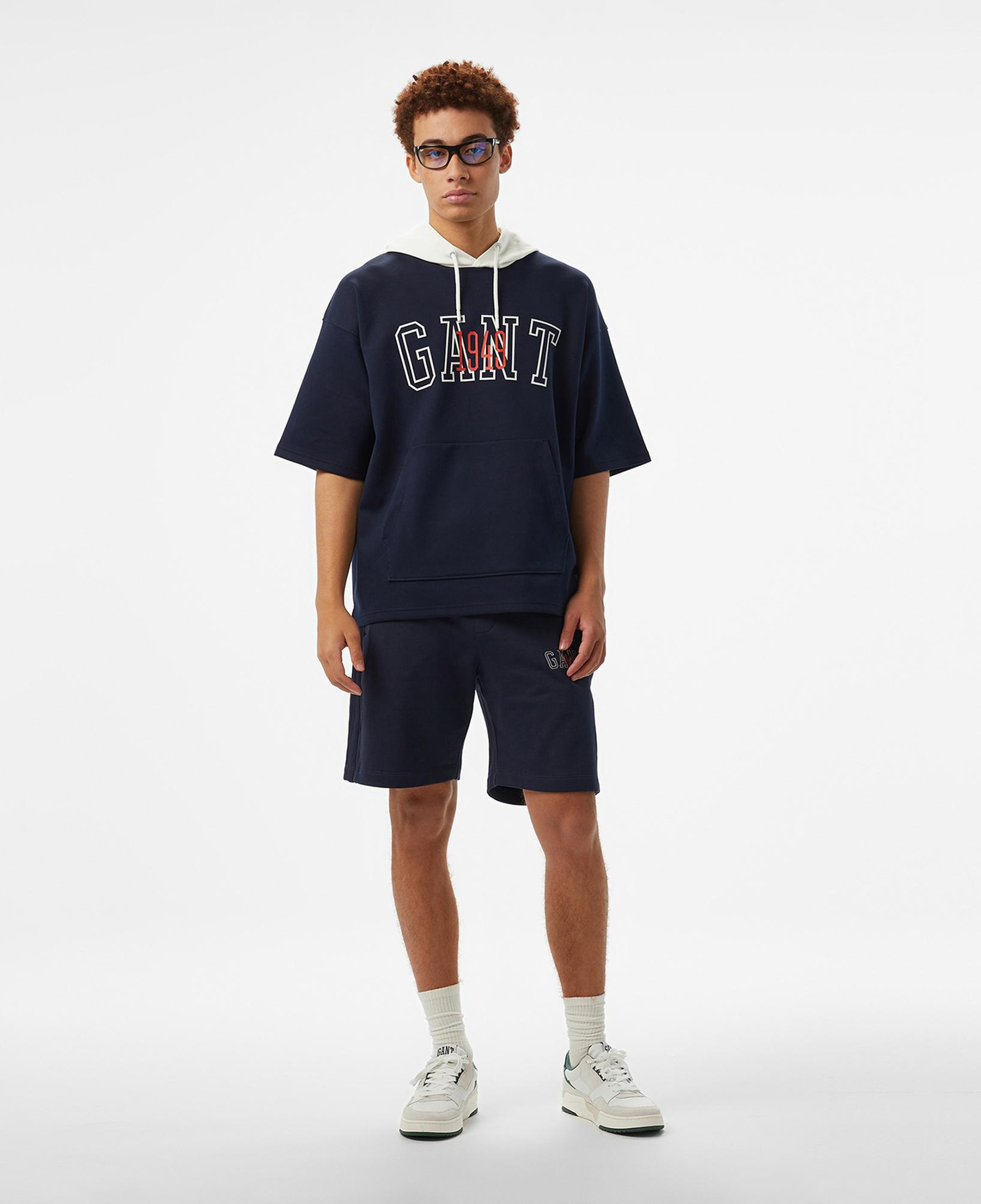 Hoss X Gant New Generation Erkek Lacivert Sweatshirt