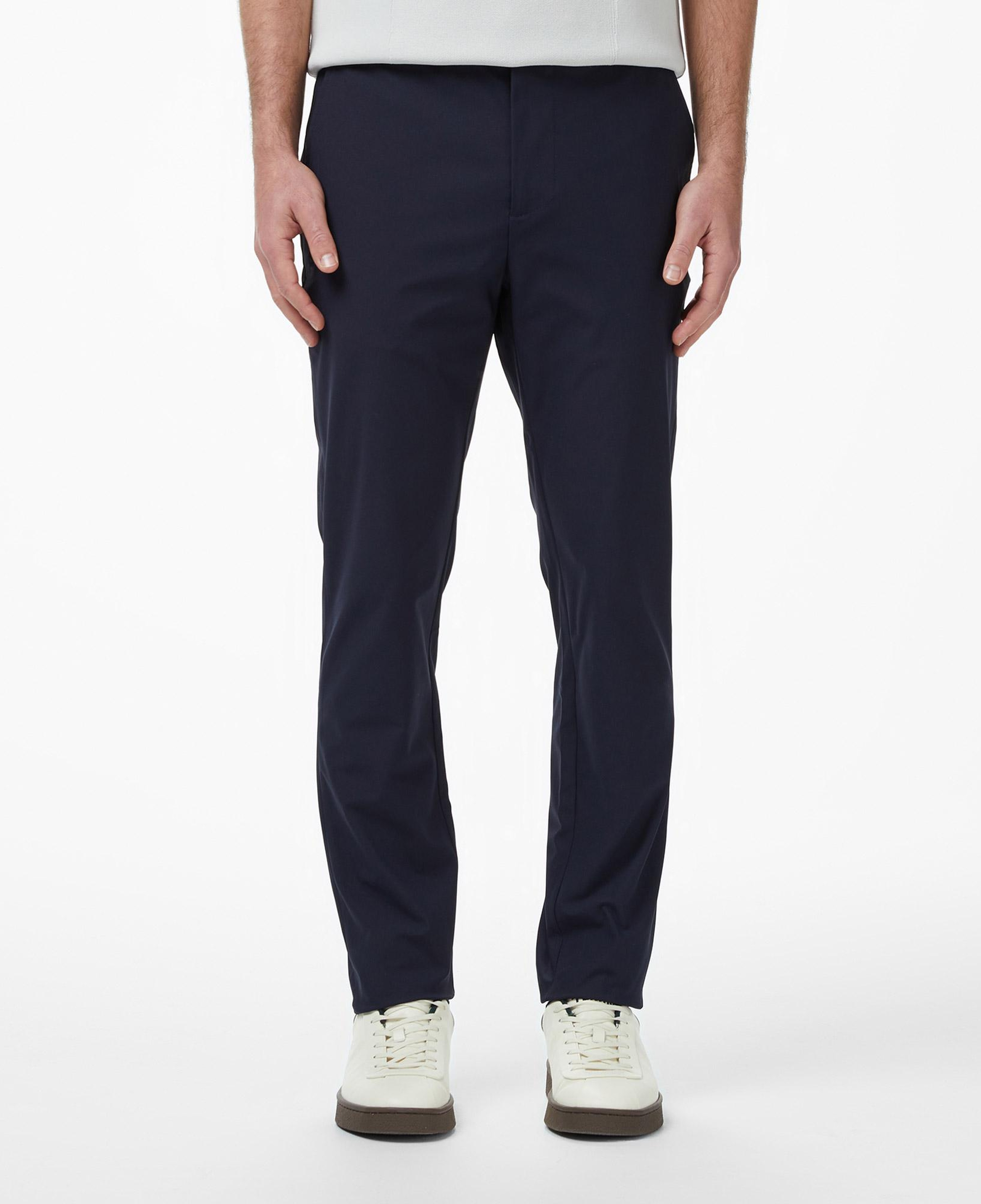 Erkek Slim Fit Lacivert Chino Pantolon