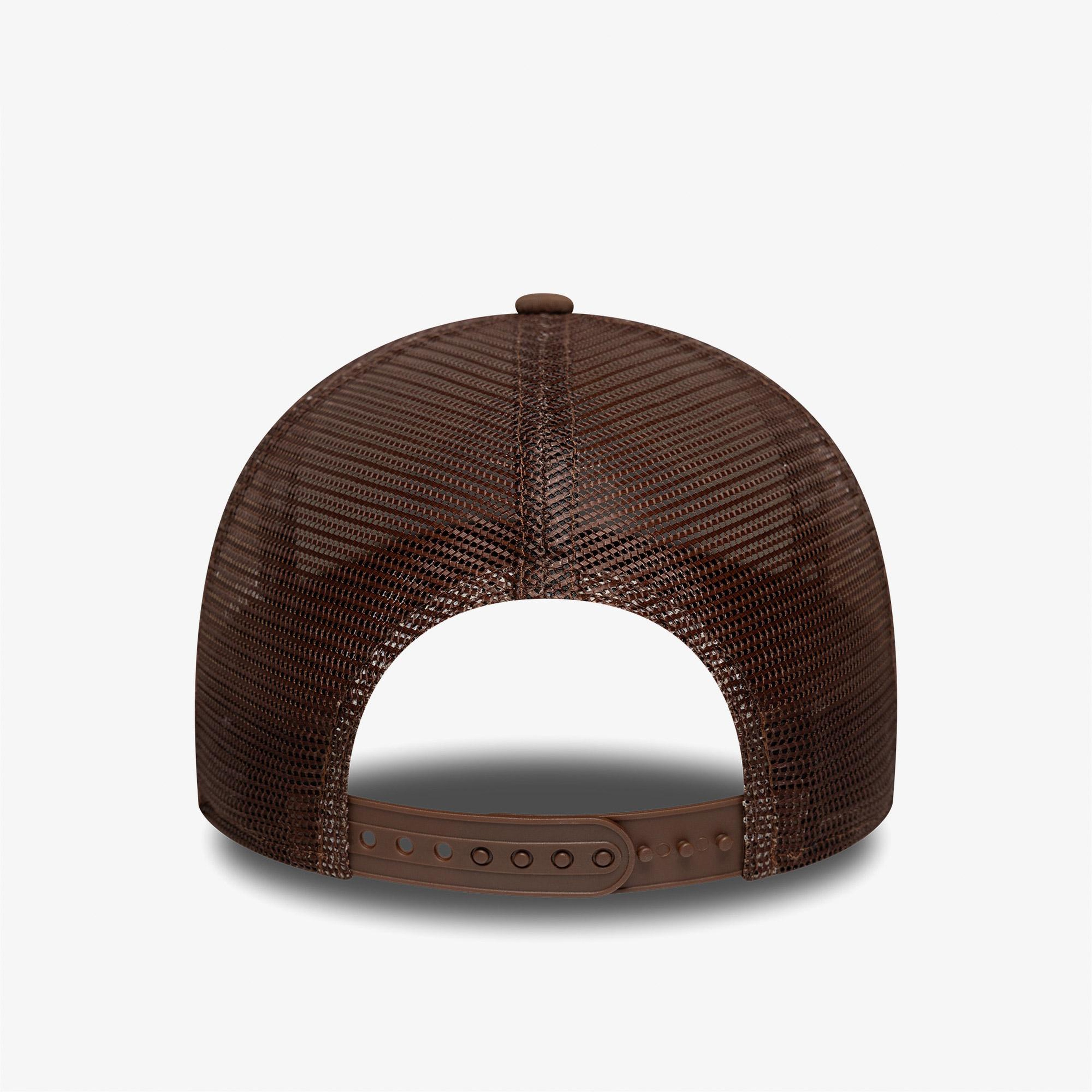 New Era Trucker Unisex Bej Şapka