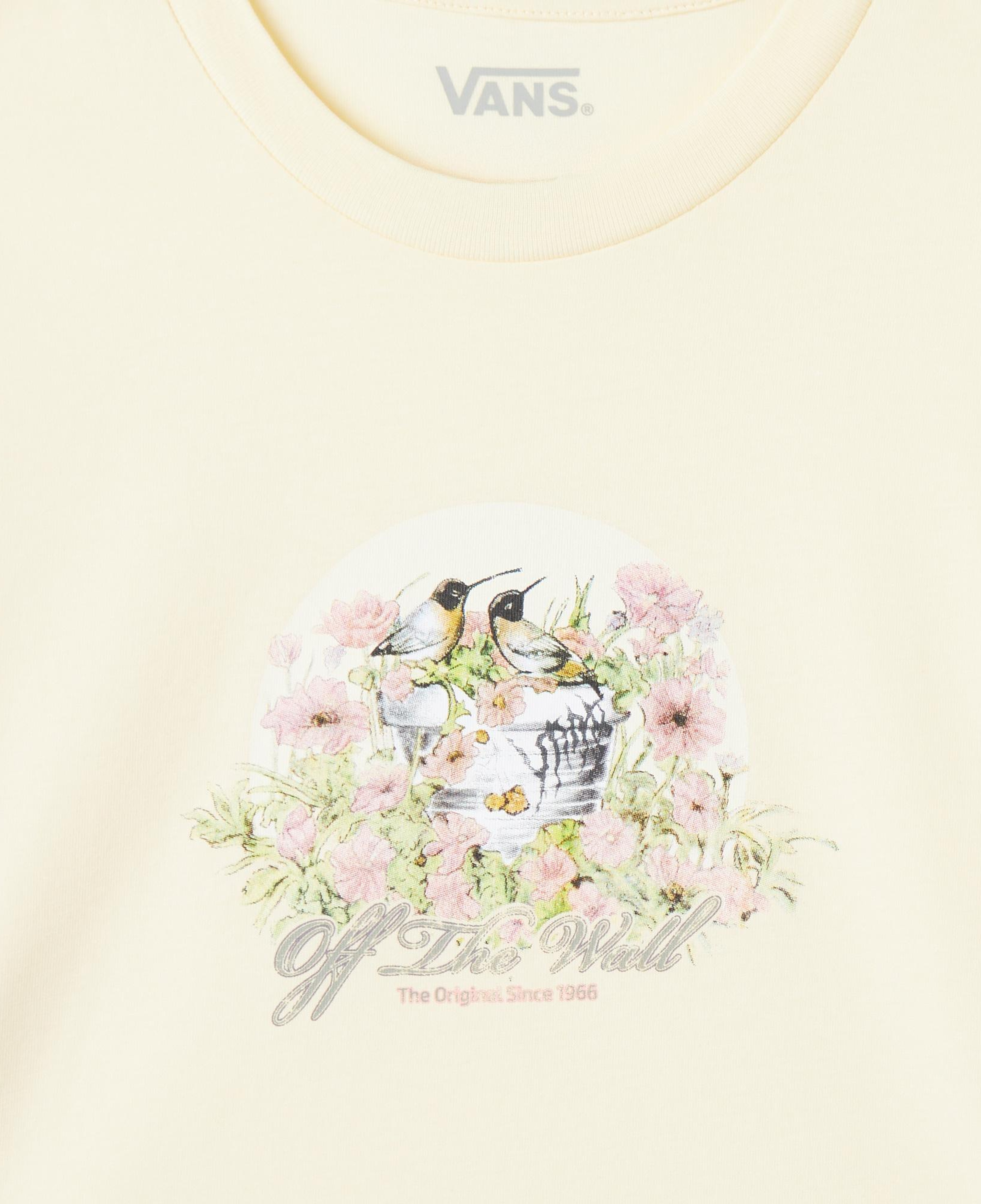 Vans Birdsong Relaxed Crop Ss Çocuk Sarı T-Shirt