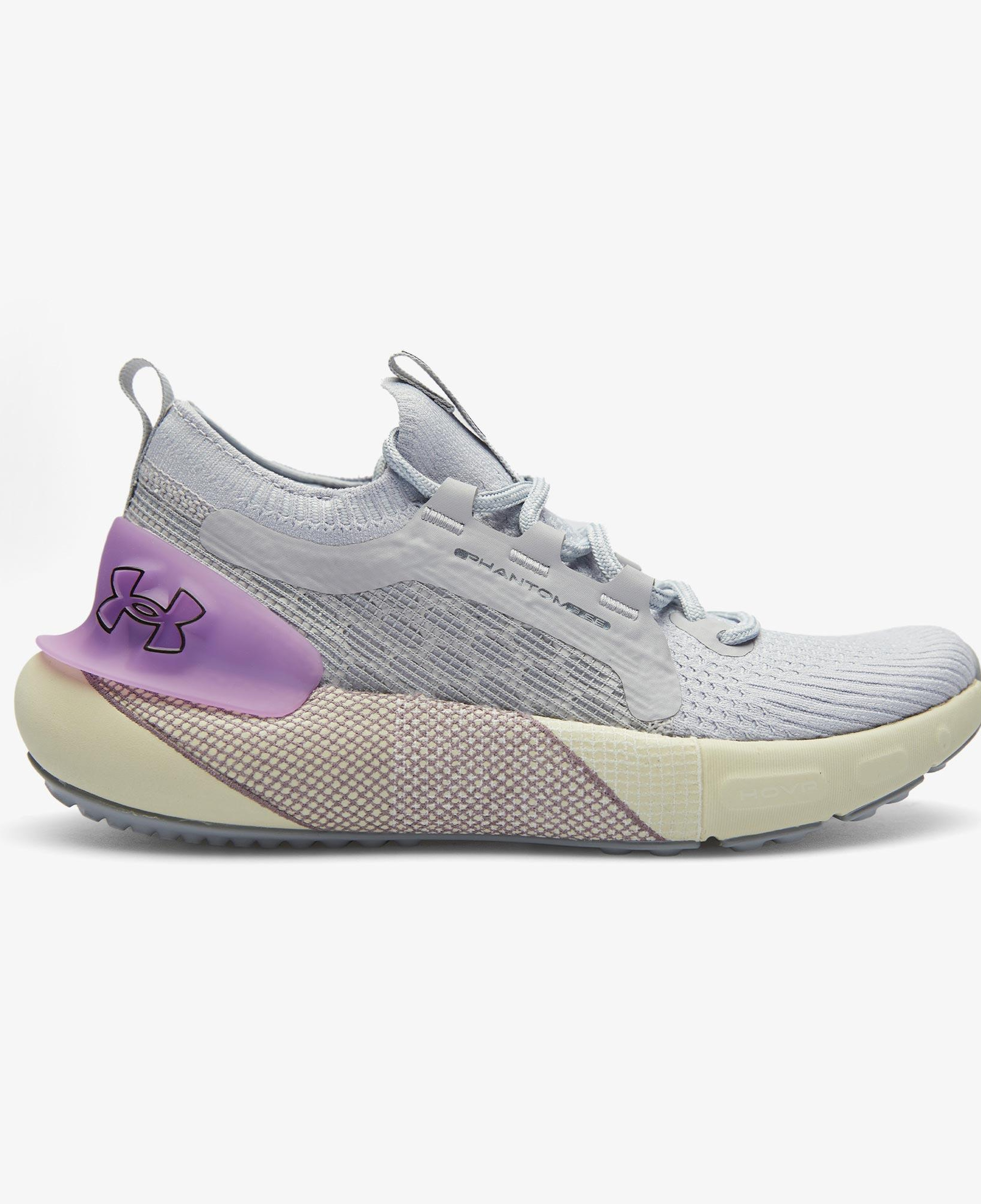Under Armour Hovr Phantom 3 Se Lace Regular Kadın Gri Koşu Ayakkabısı
