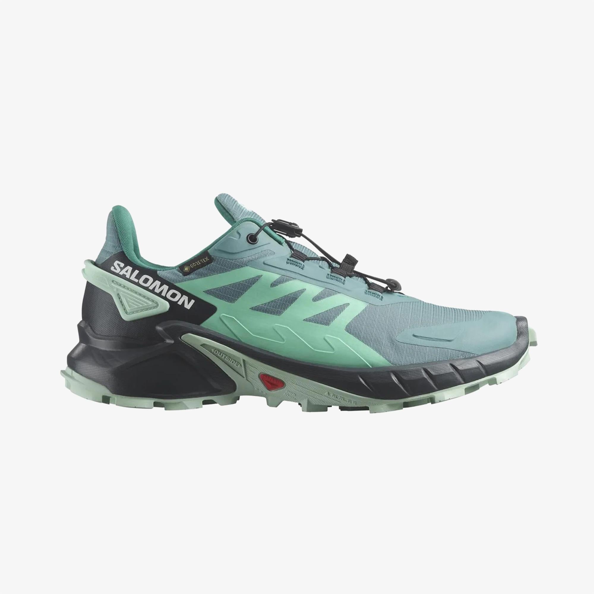 Salomon Supercross 4 Gore-Tex Kadın Mavi Outdoor Ayakkabı
