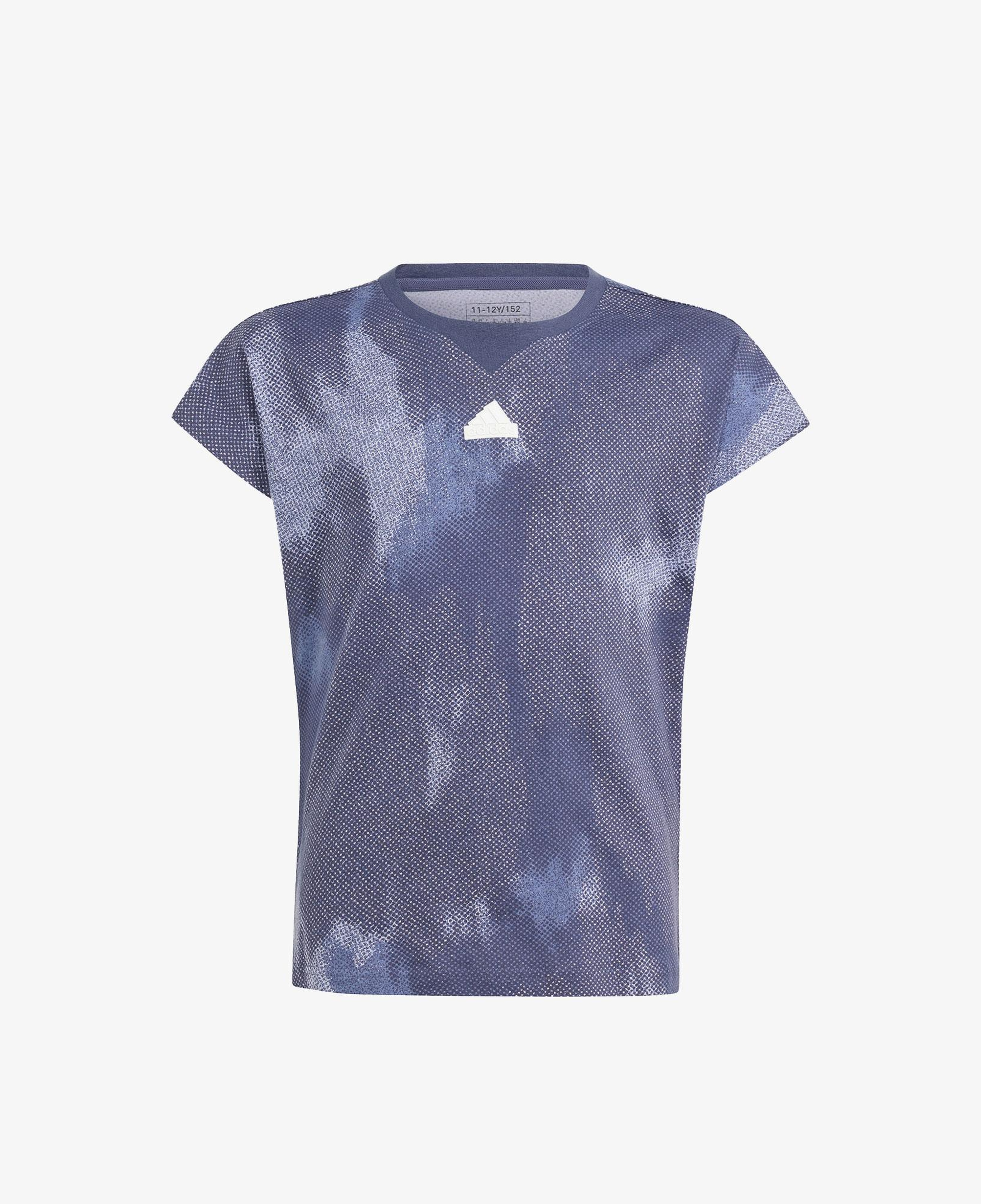 adidas Sportswear Jg Fi Aop T Çocuk Mavi T-Shirt