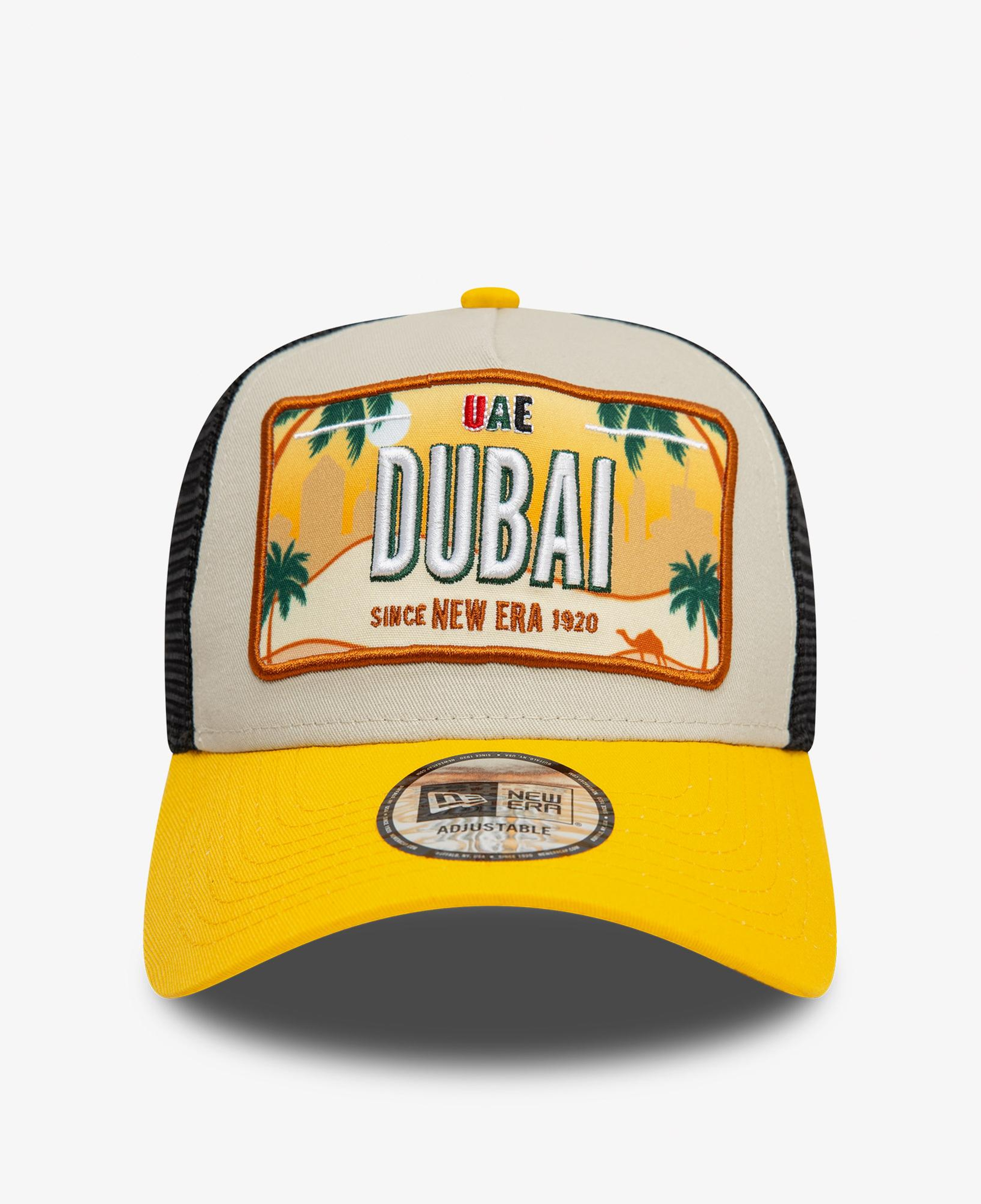 New Era License Plate Dubai Unisex Sarı Şapka