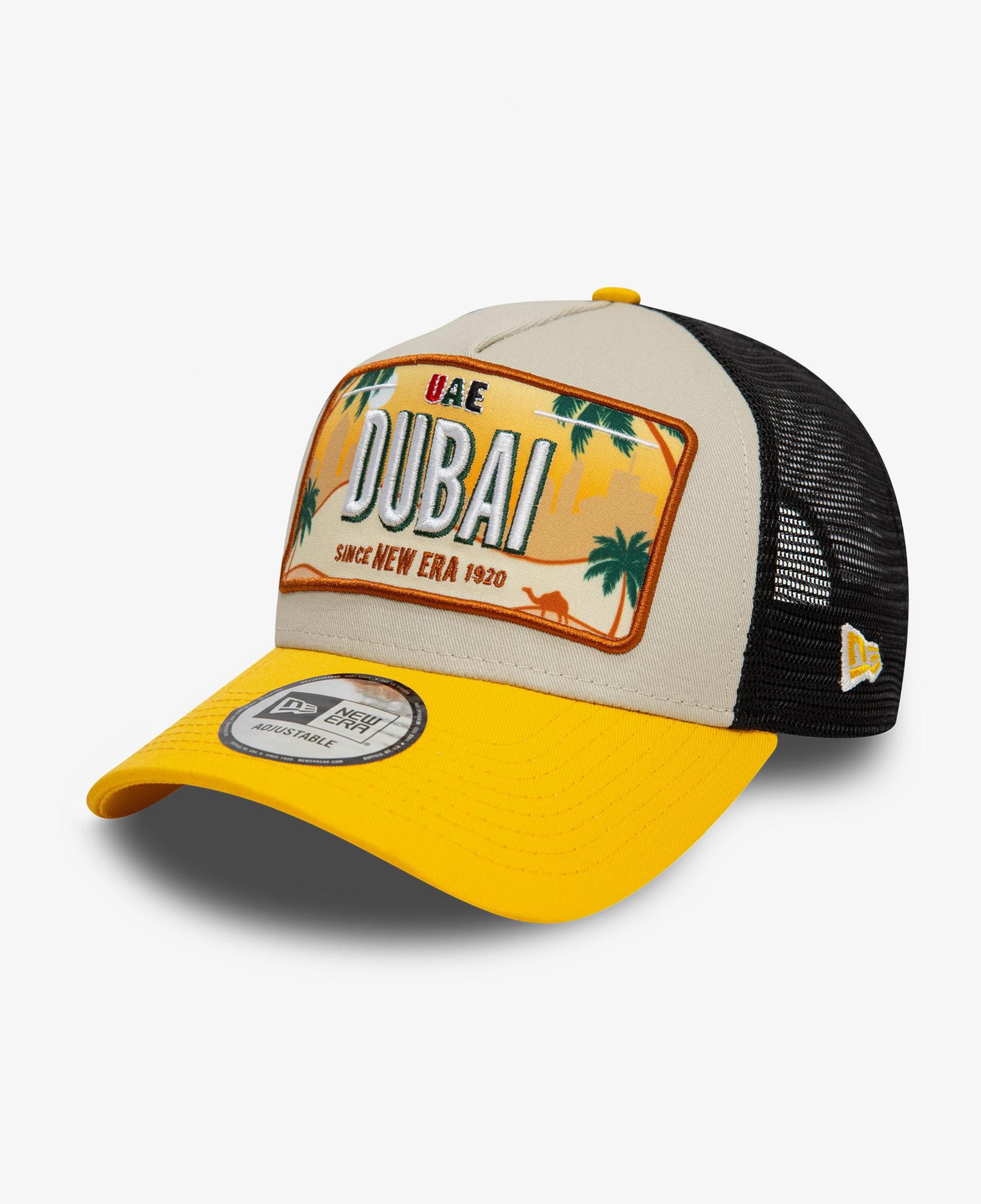 New Era License Plate Dubai Unisex Sarı Şapka