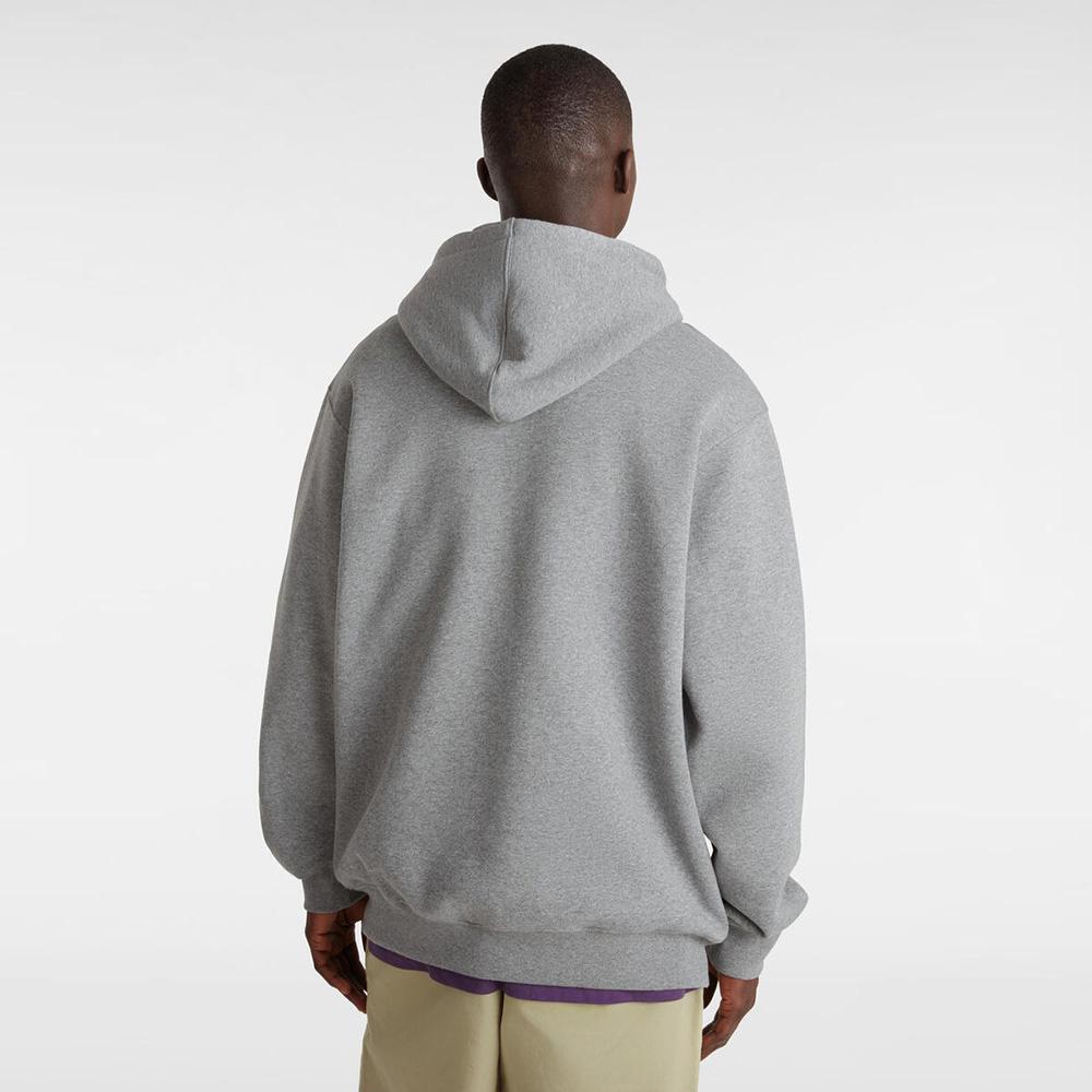 Vans Fish Loose Pullover Erkek Gri Sweatshirt