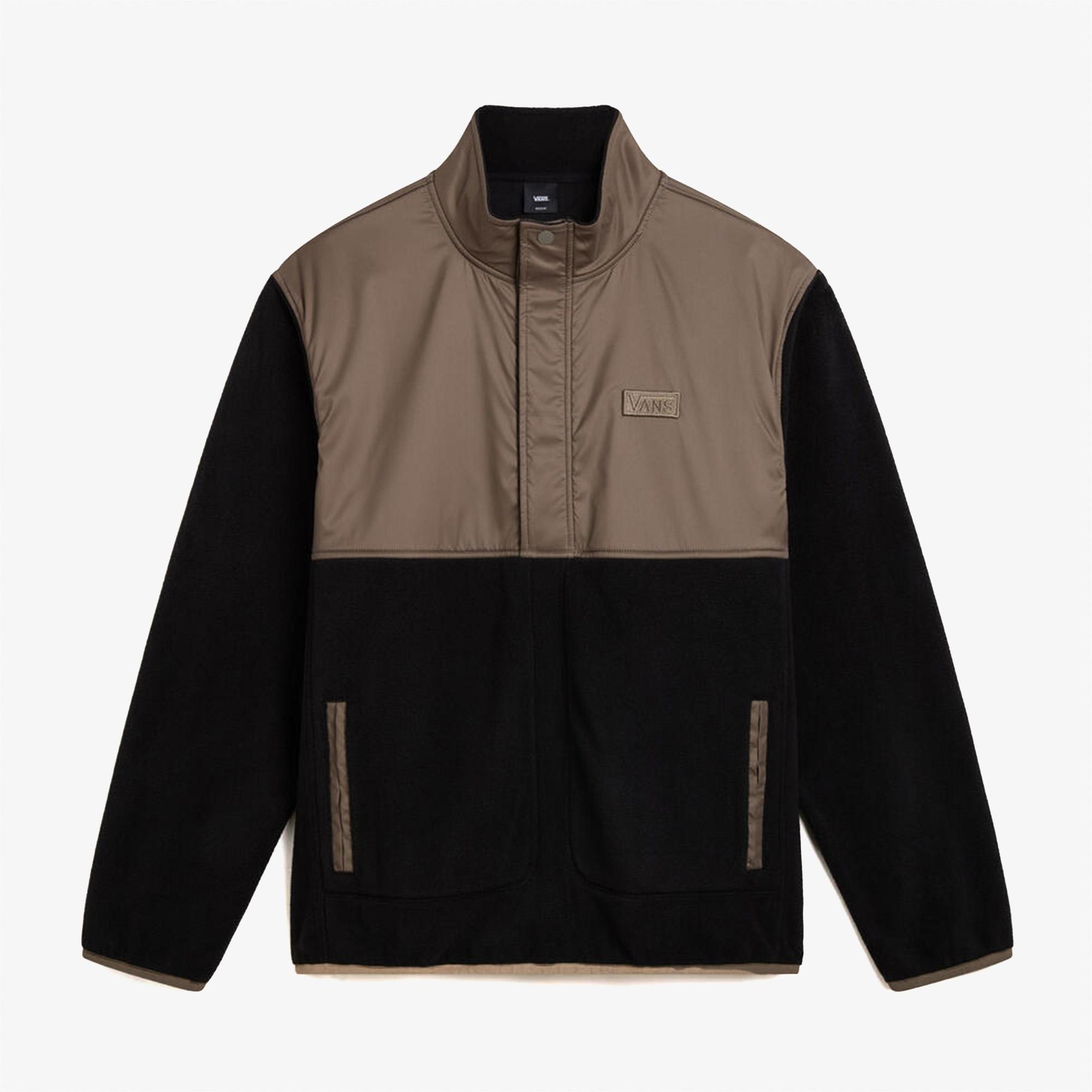 Vans Ranford Polar Fleece Loose Erkek Siyah Sweatshirt
