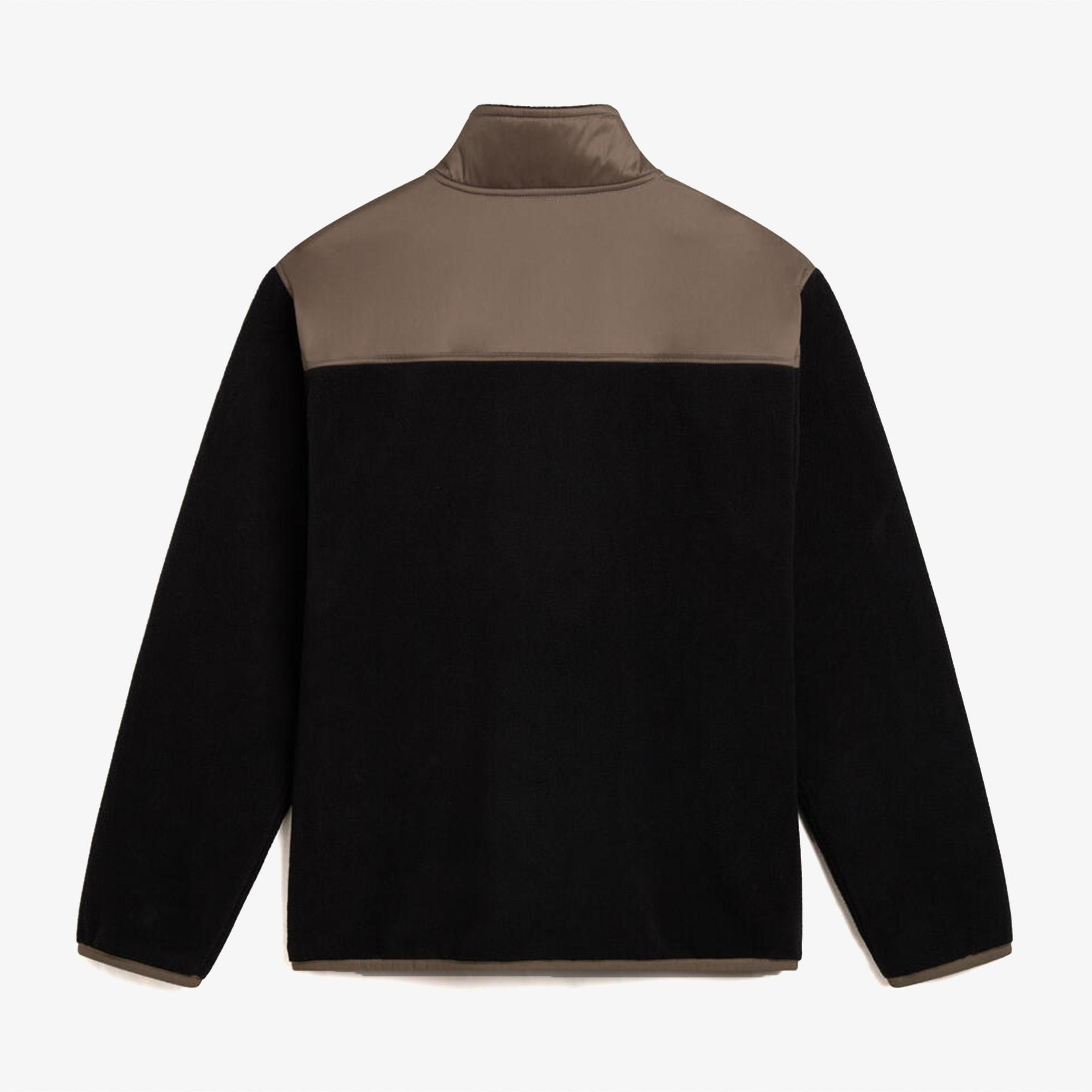Vans Ranford Polar Fleece Loose Erkek Siyah Sweatshirt