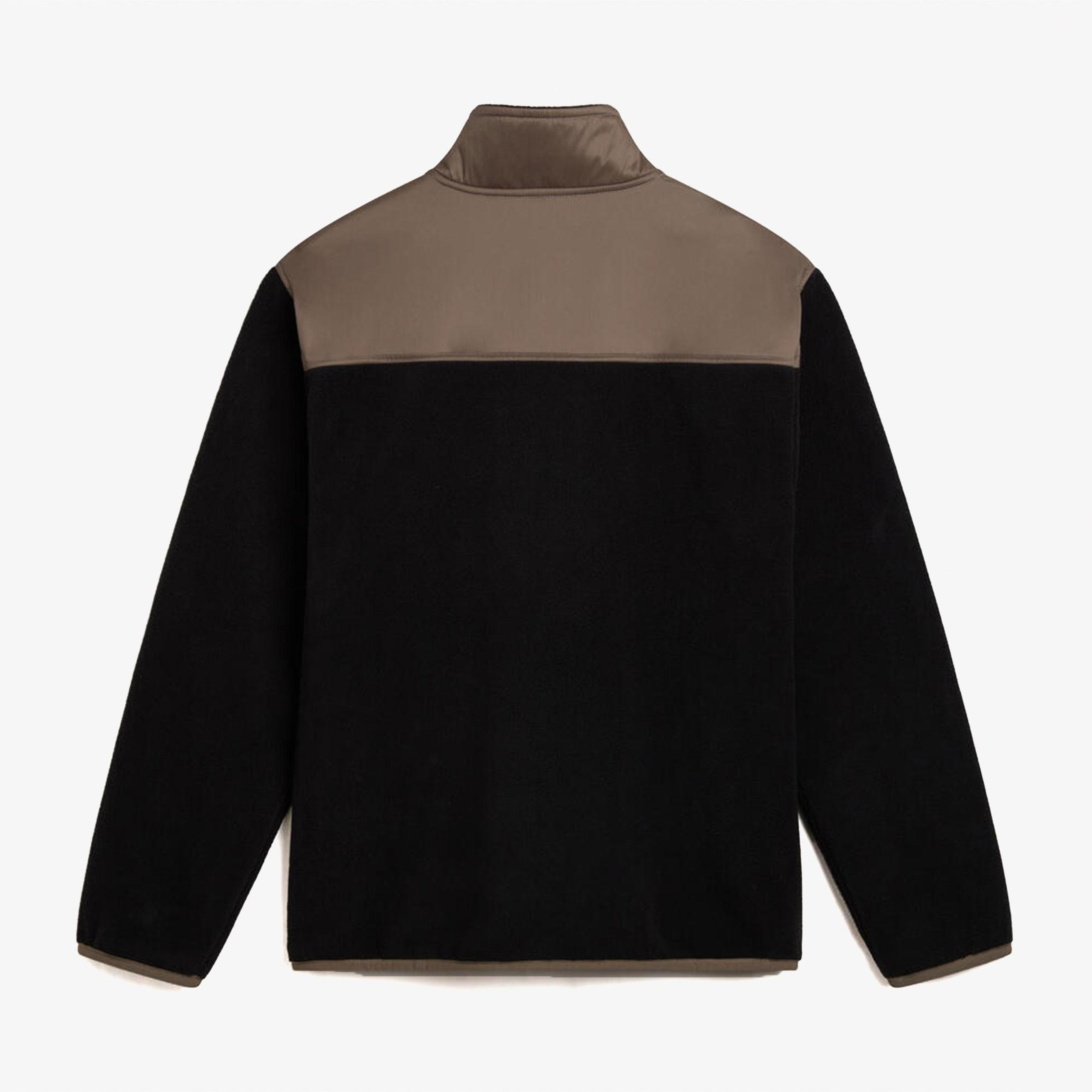 Vans Ranford Polar Fleece Loose Erkek Siyah Sweatshirt