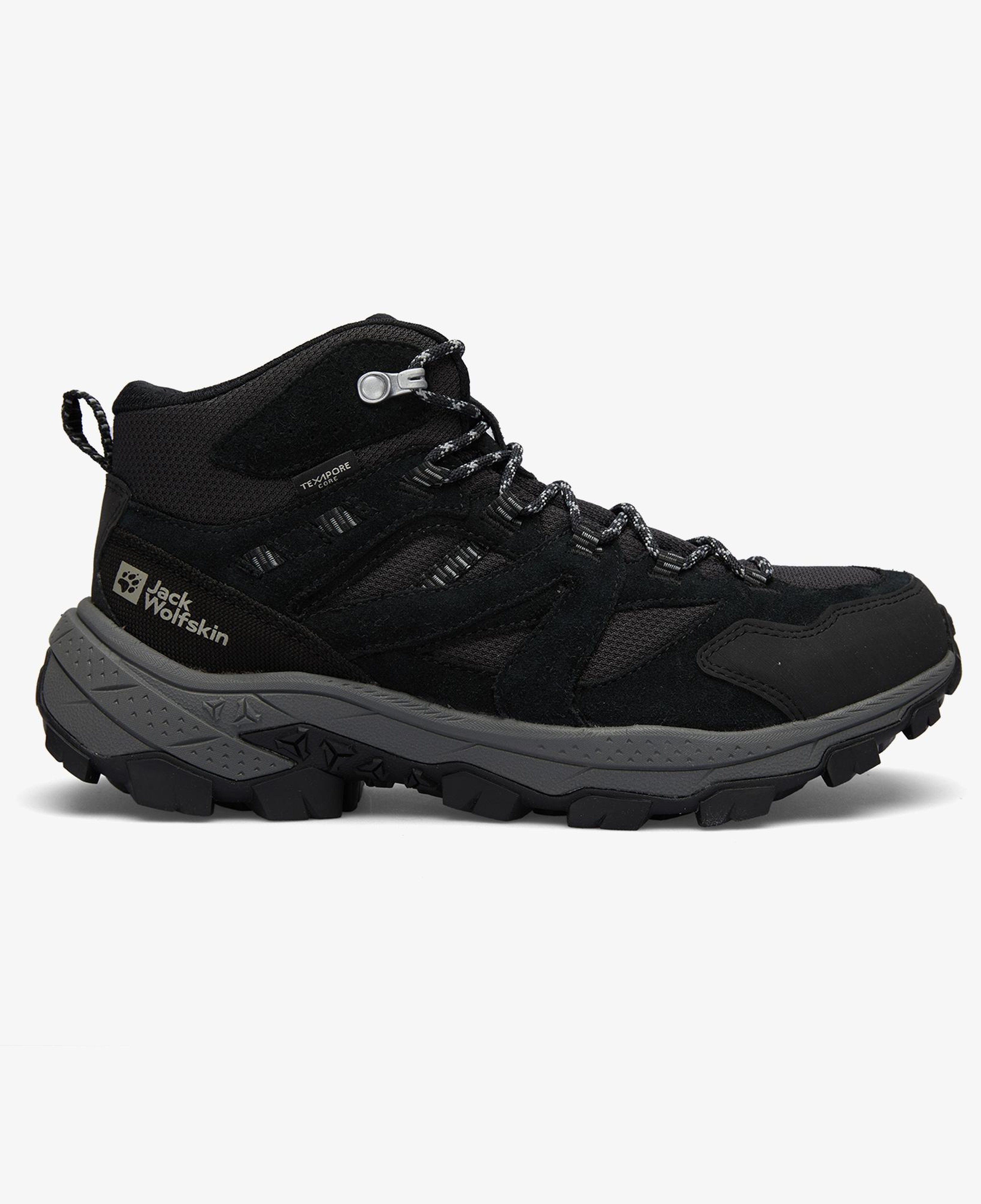 Jack Wolfskin Vojo Tour Texapore Mid Su Geçirmez Erkek Siyah Bot