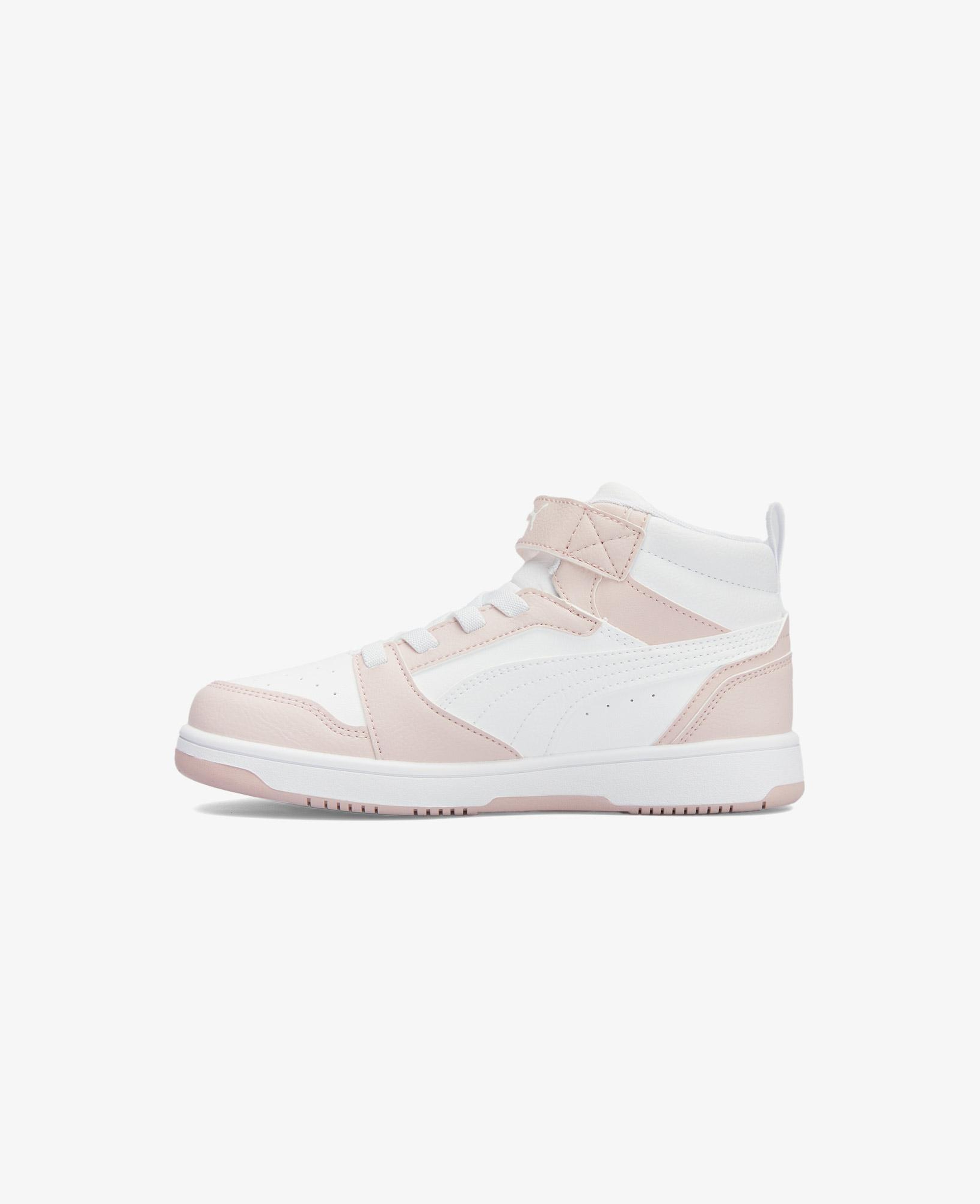 Puma Rebound V6 Mid Ac+ Ps Çocuk Beyaz Spor Ayakkabı