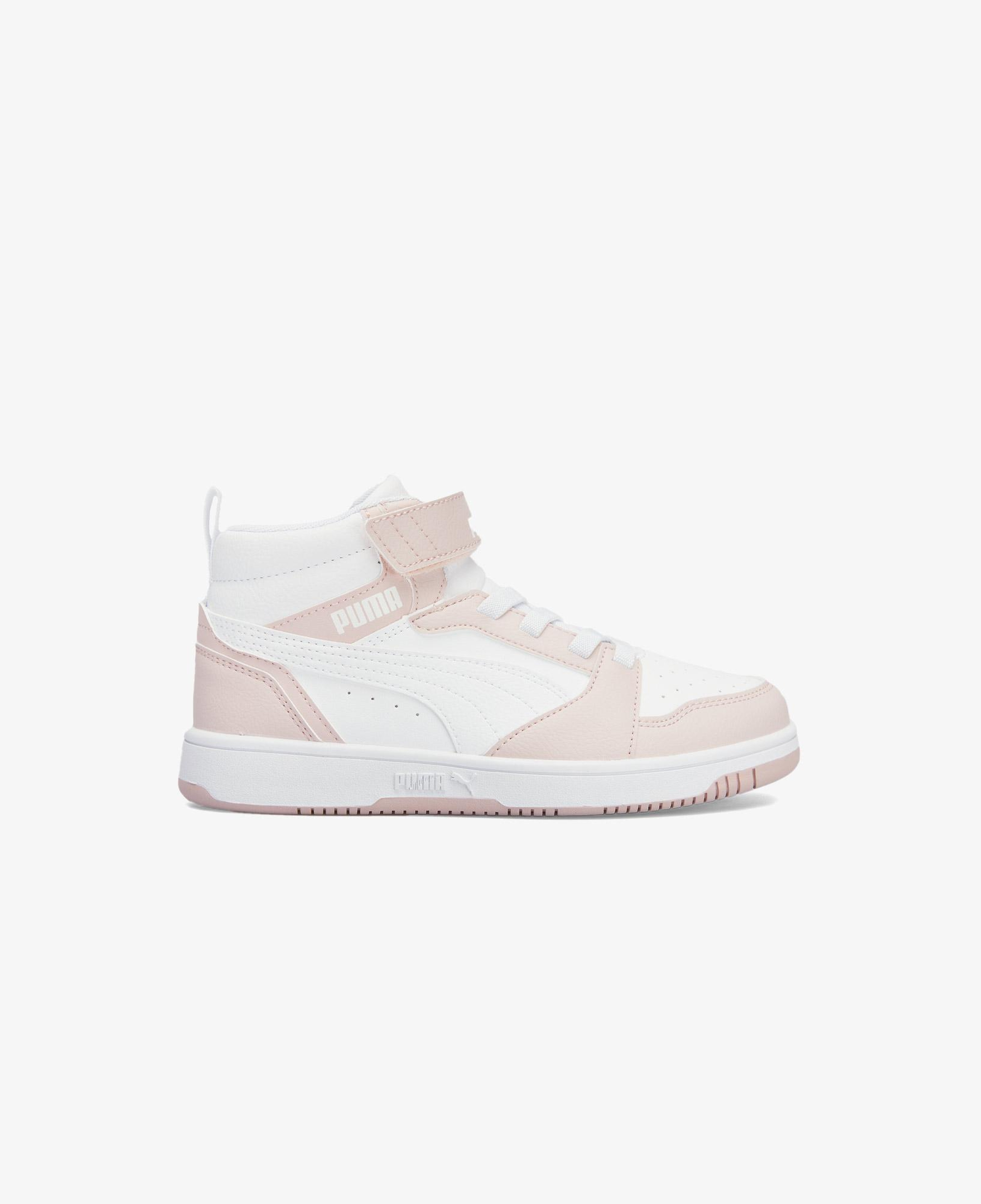 Puma Rebound V6 Mid Ac+ Ps Çocuk Beyaz Spor Ayakkabı
