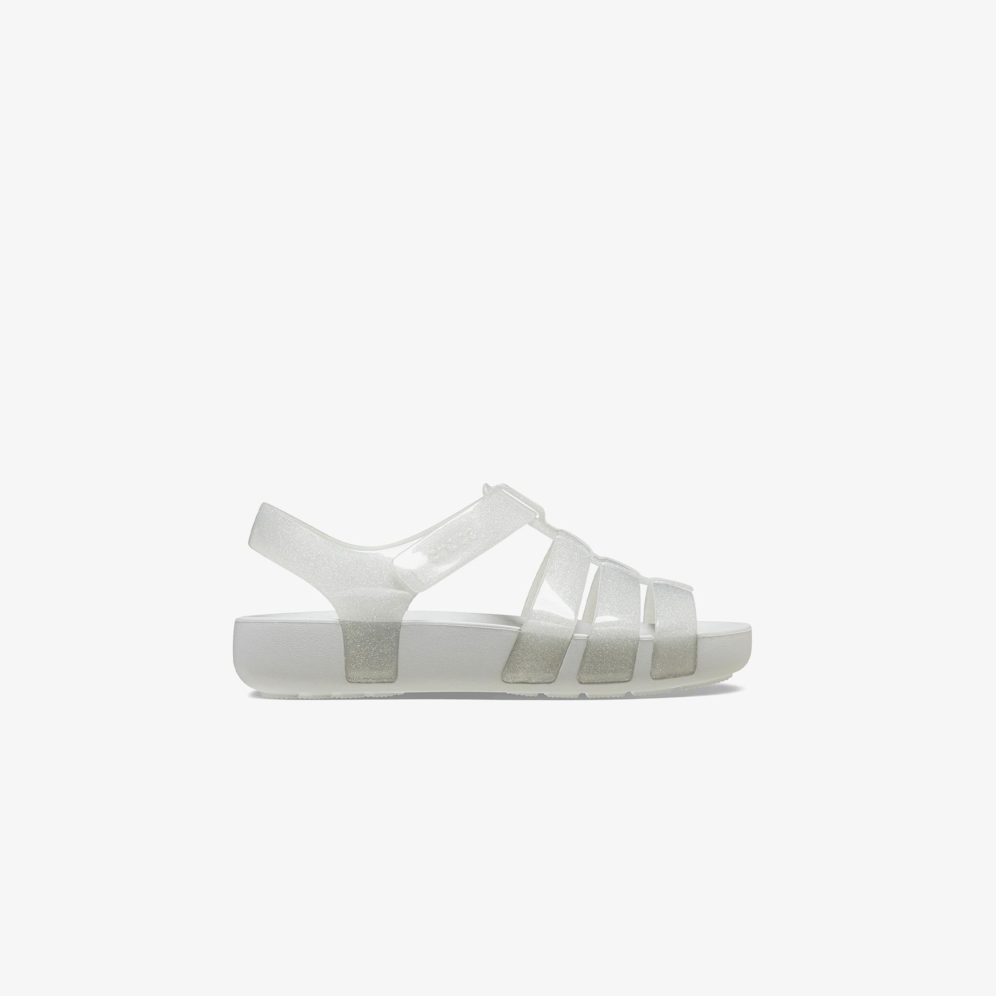 Crocs Isabella Glitter K Çocuk Gri Sandalet
