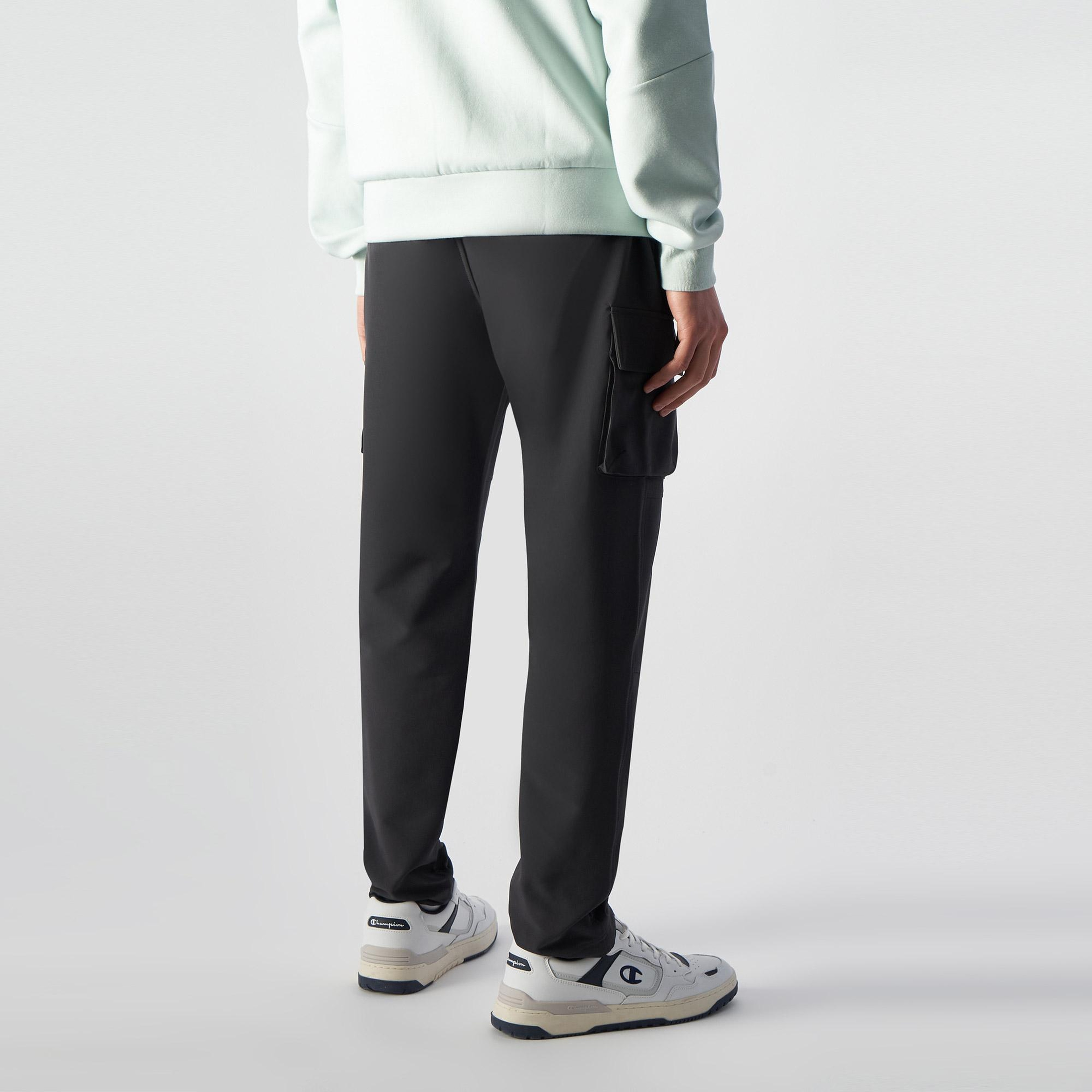 Champion Elastic Cuff Cargo Erkek Gri Pantolon