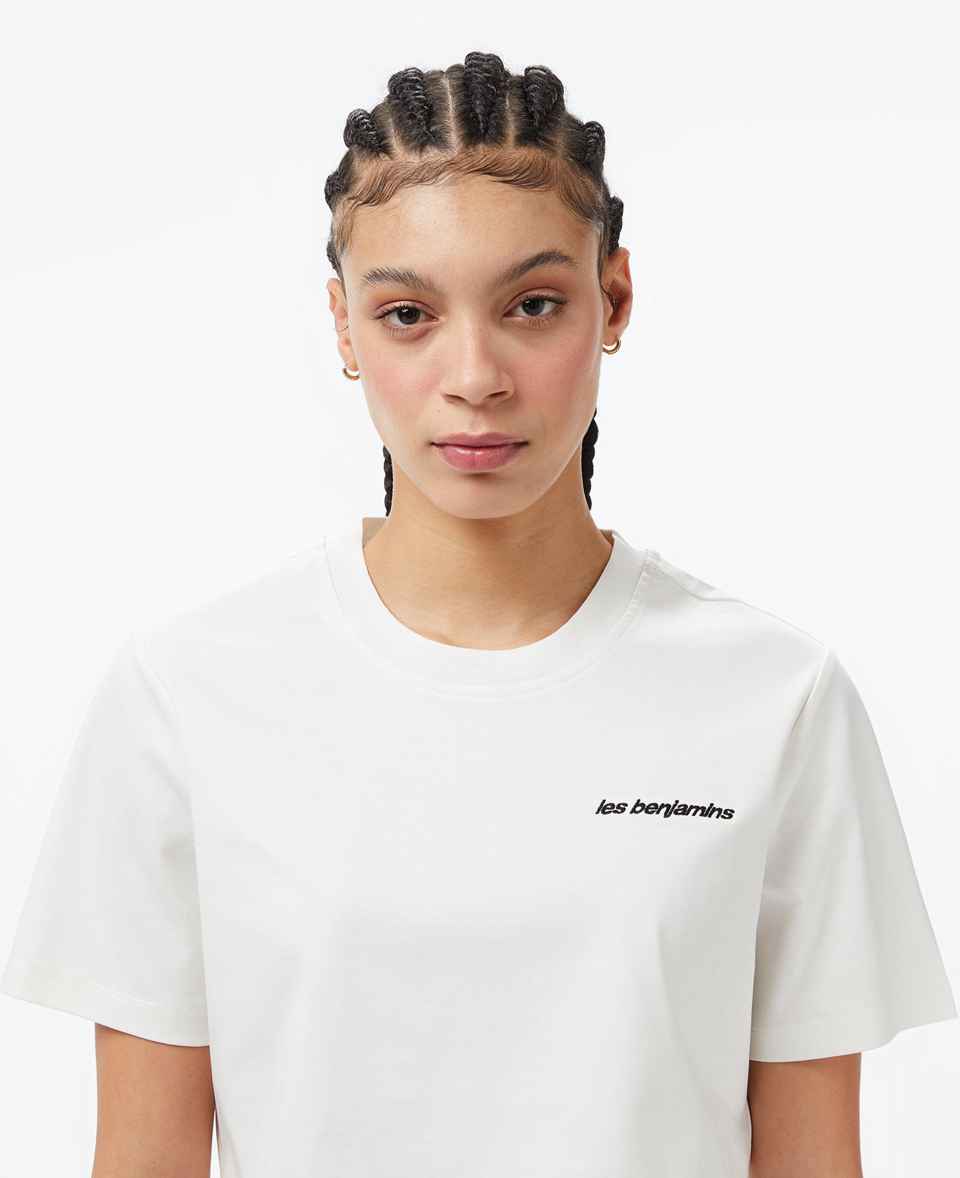 Les Benjamins Essentials 306 Kadın Beyaz T-Shirt