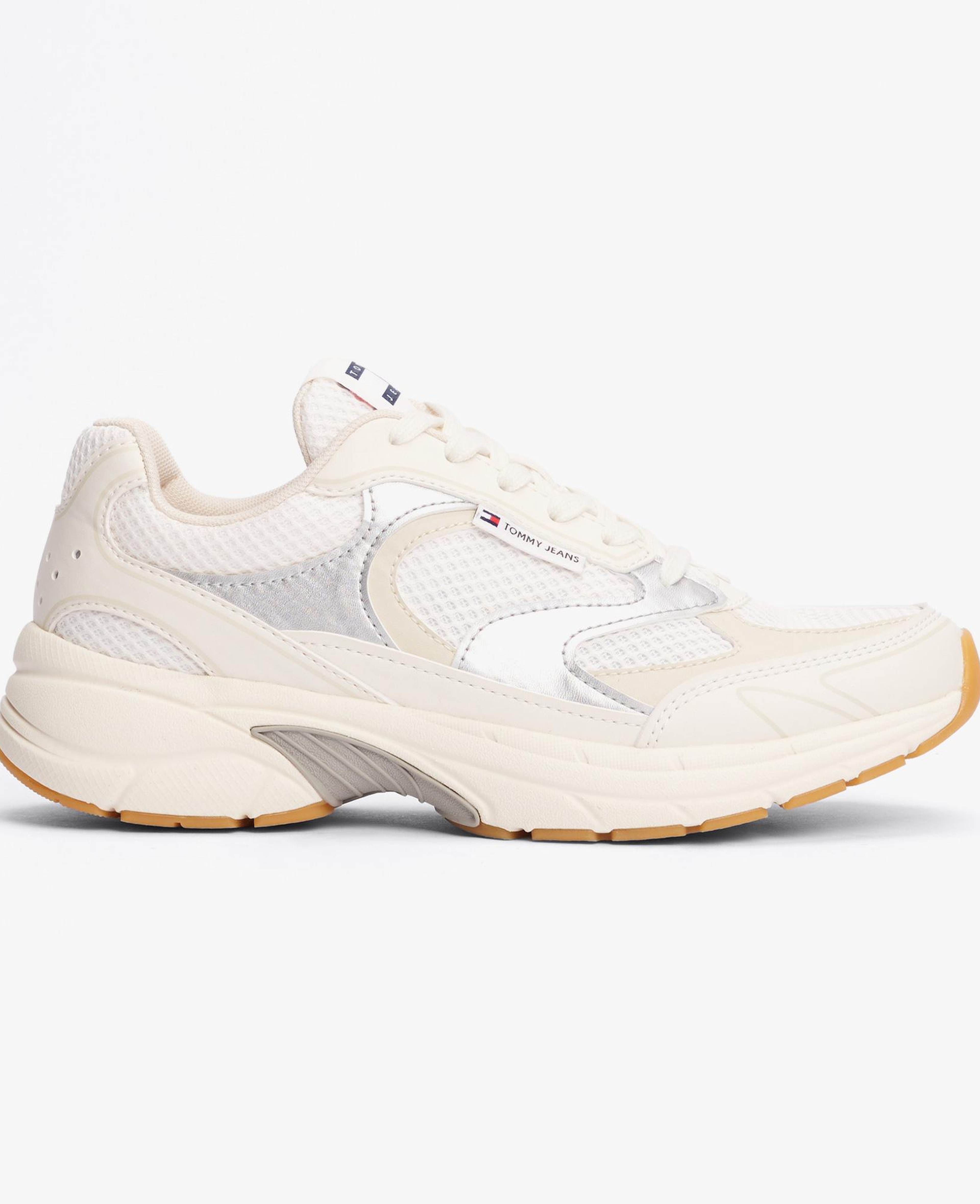 Tommy Hilfiger The Coney Metallic Kadın Bej Spor Ayakkabı