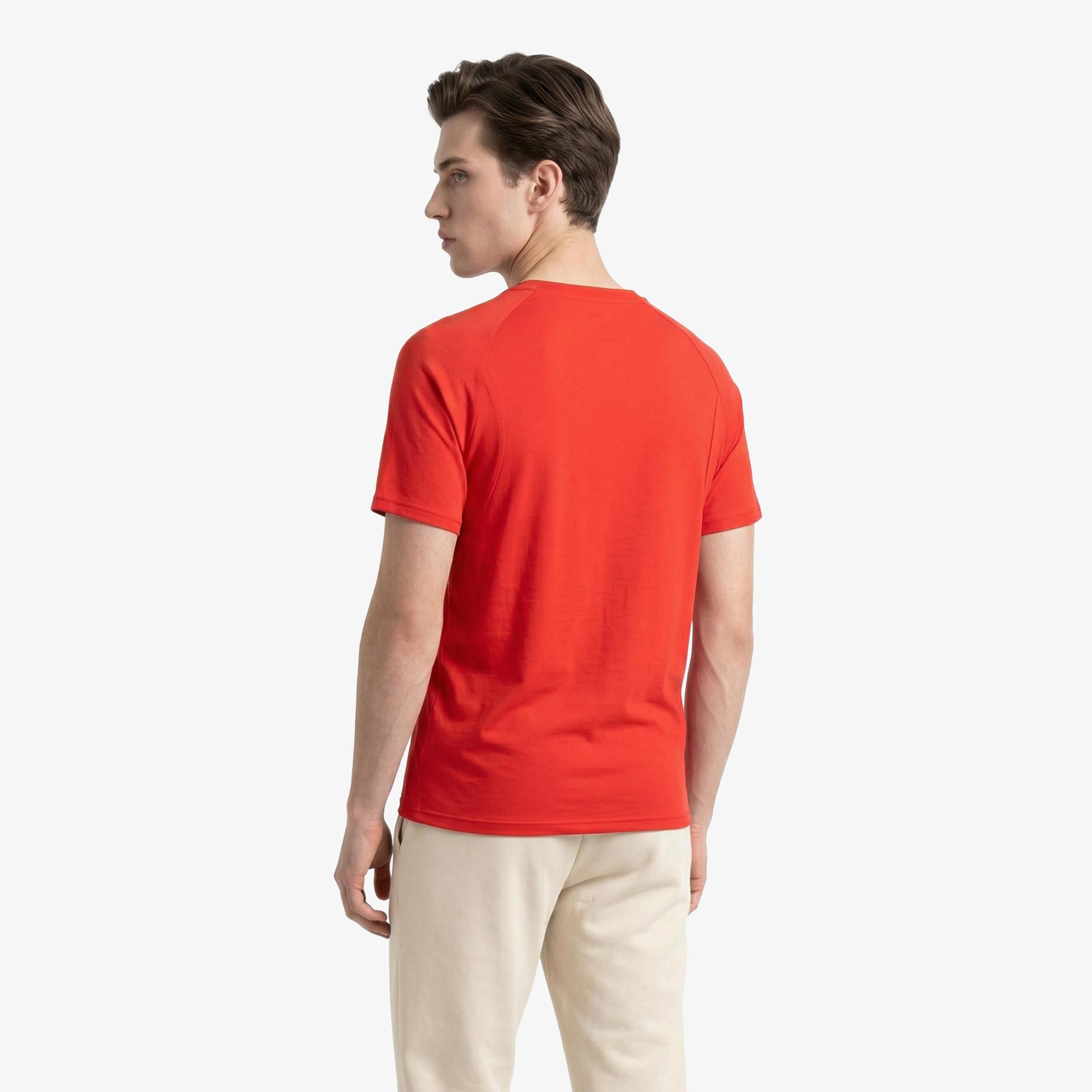 Puma Pwrtrain Fabric Mix Erkek Kırmızı Antrenman T-Shirt