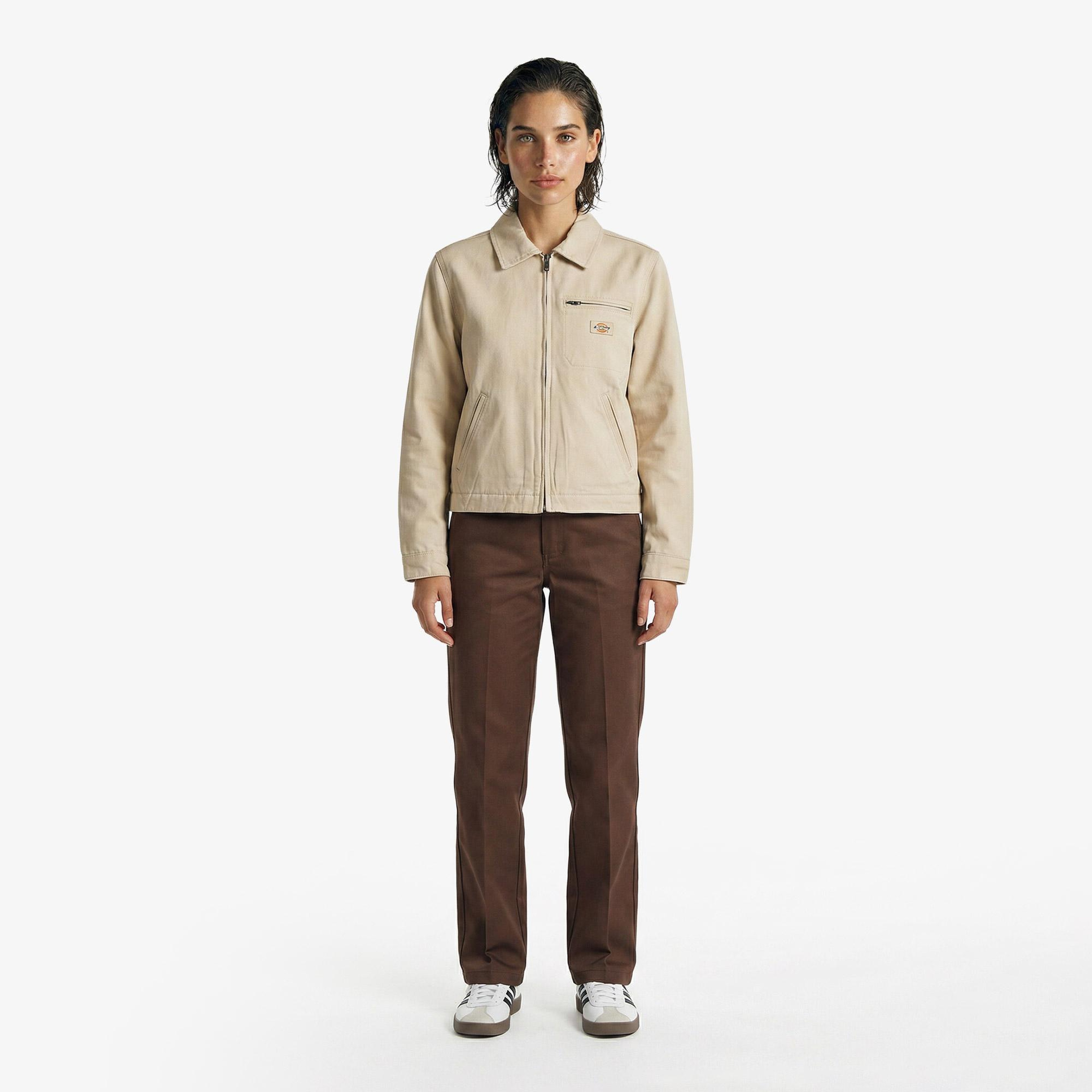 Dickies Unlined Canvas Painter Kadın Bej Ceket