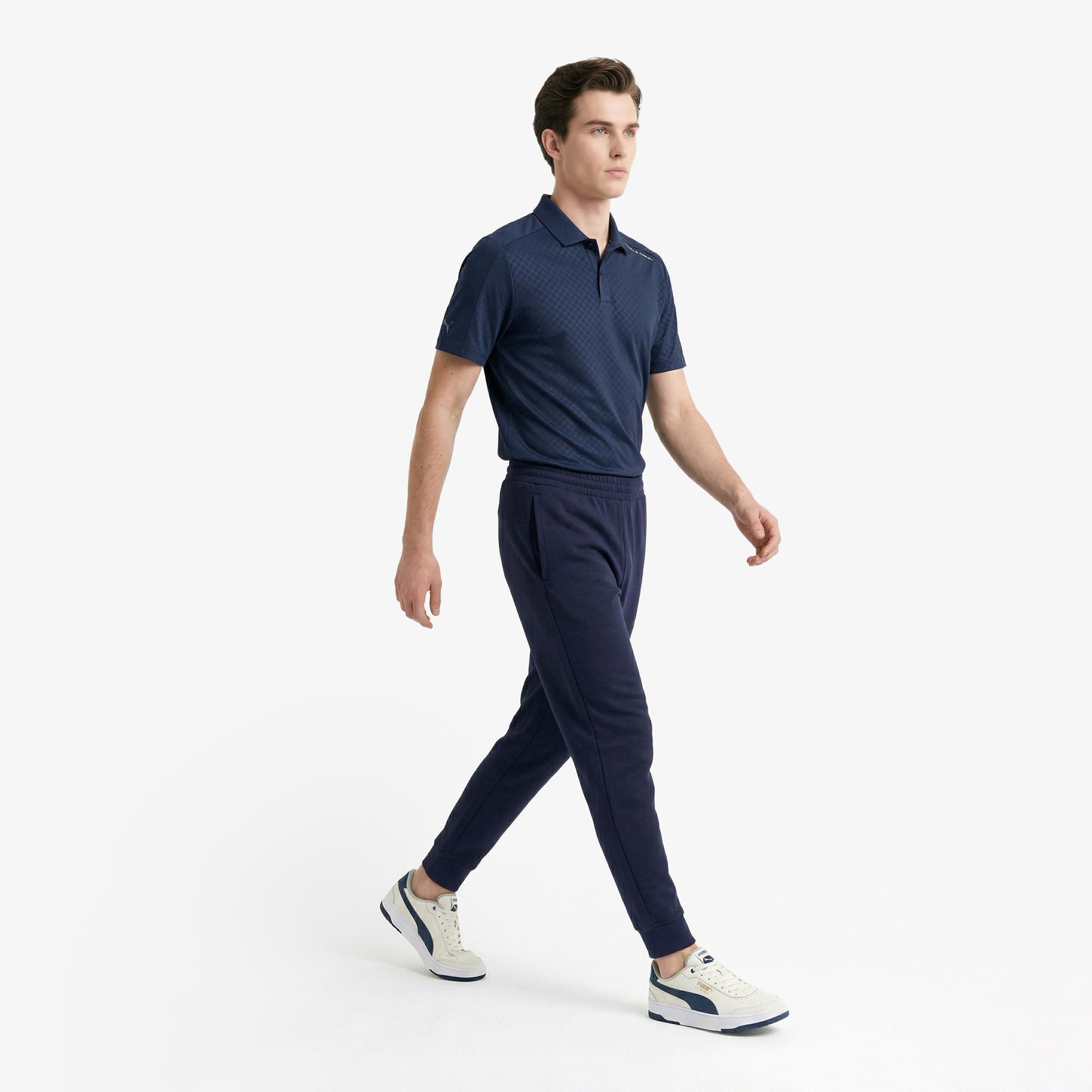 Puma Tad Ess French Terry Jogger Erkek Lacivert Antrenman Eşofman Altı