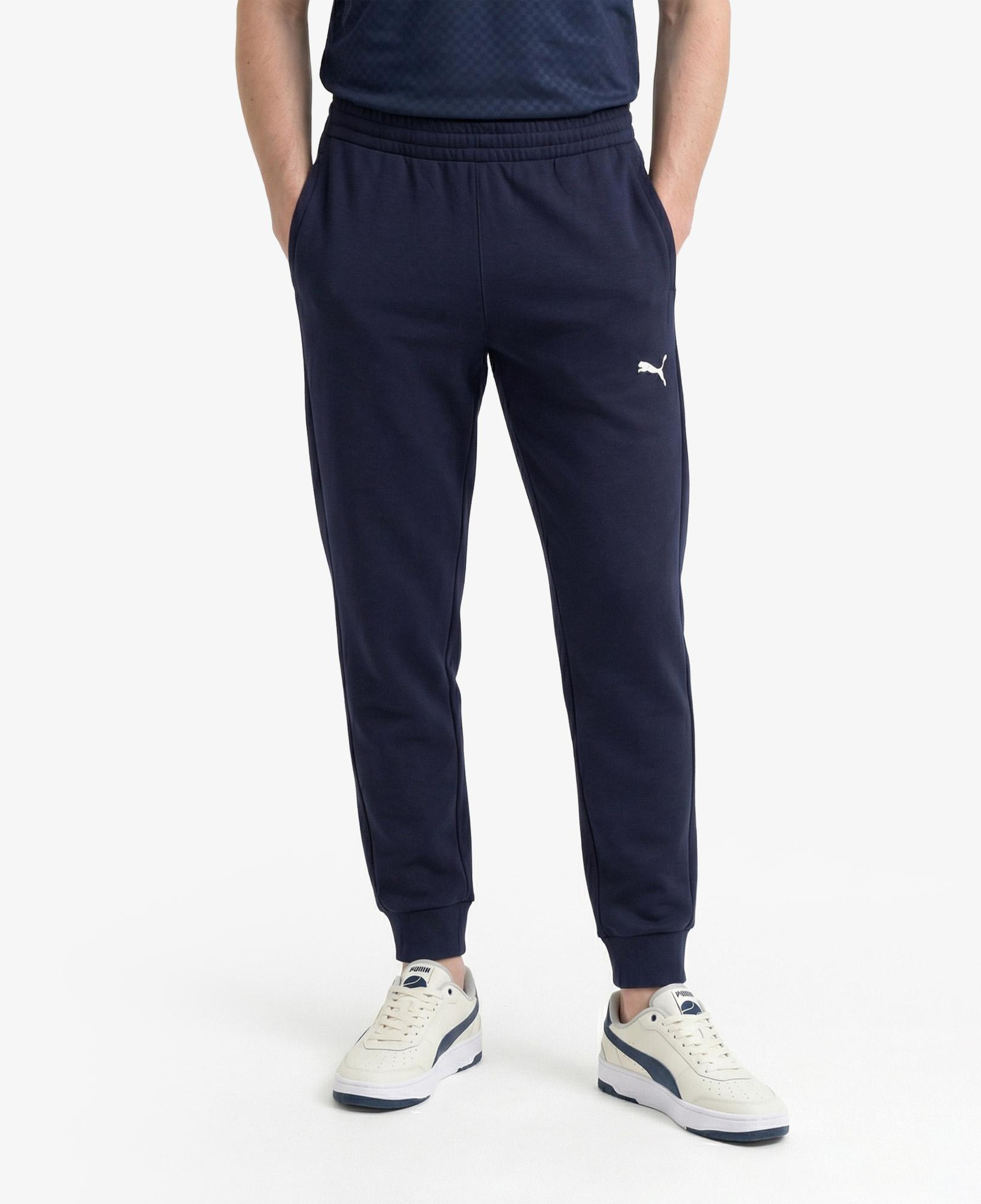 Puma Tad Ess French Terry Jogger Erkek Lacivert Antrenman Eşofman Altı