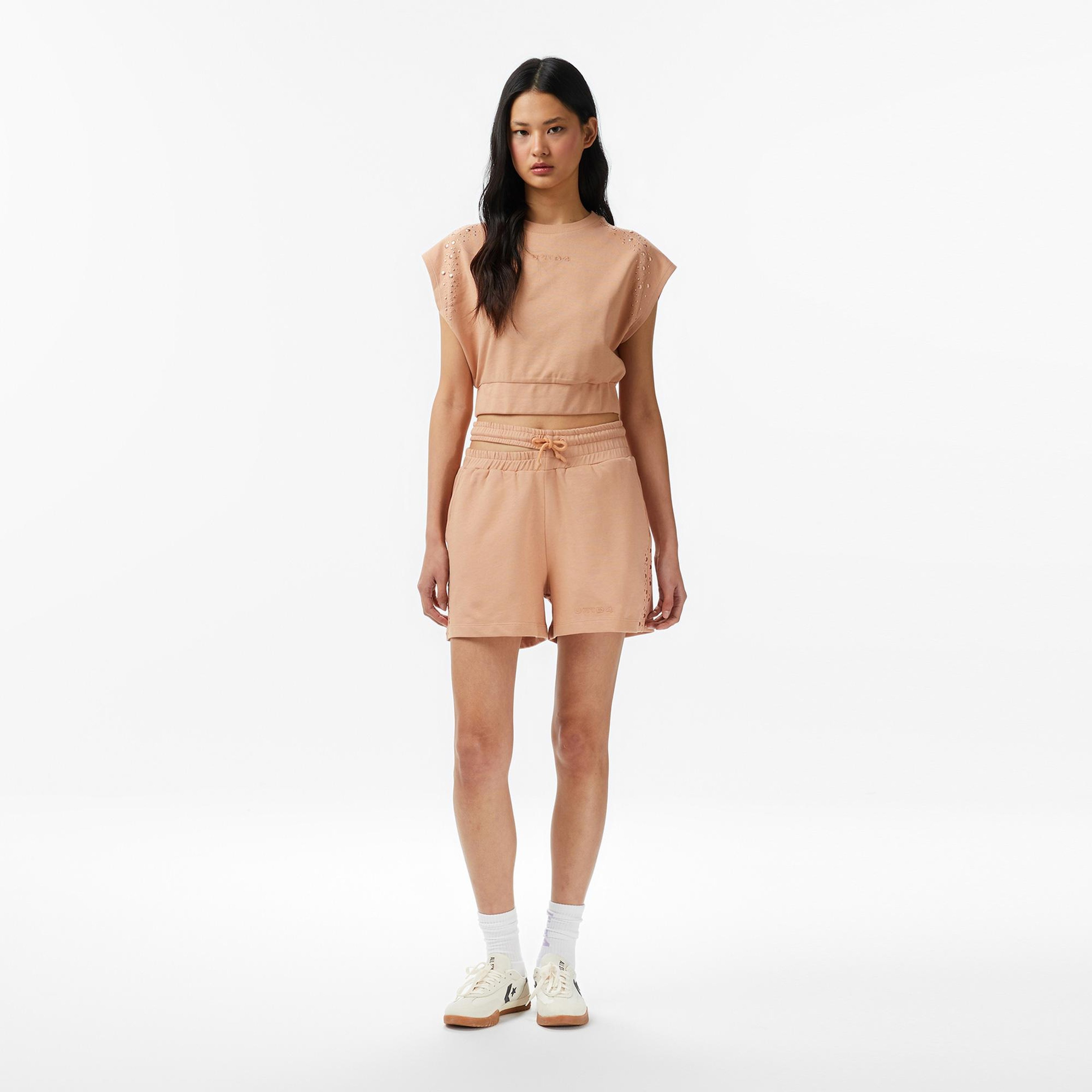 UNITED4 Regular Fit Kadın Pembe Şort