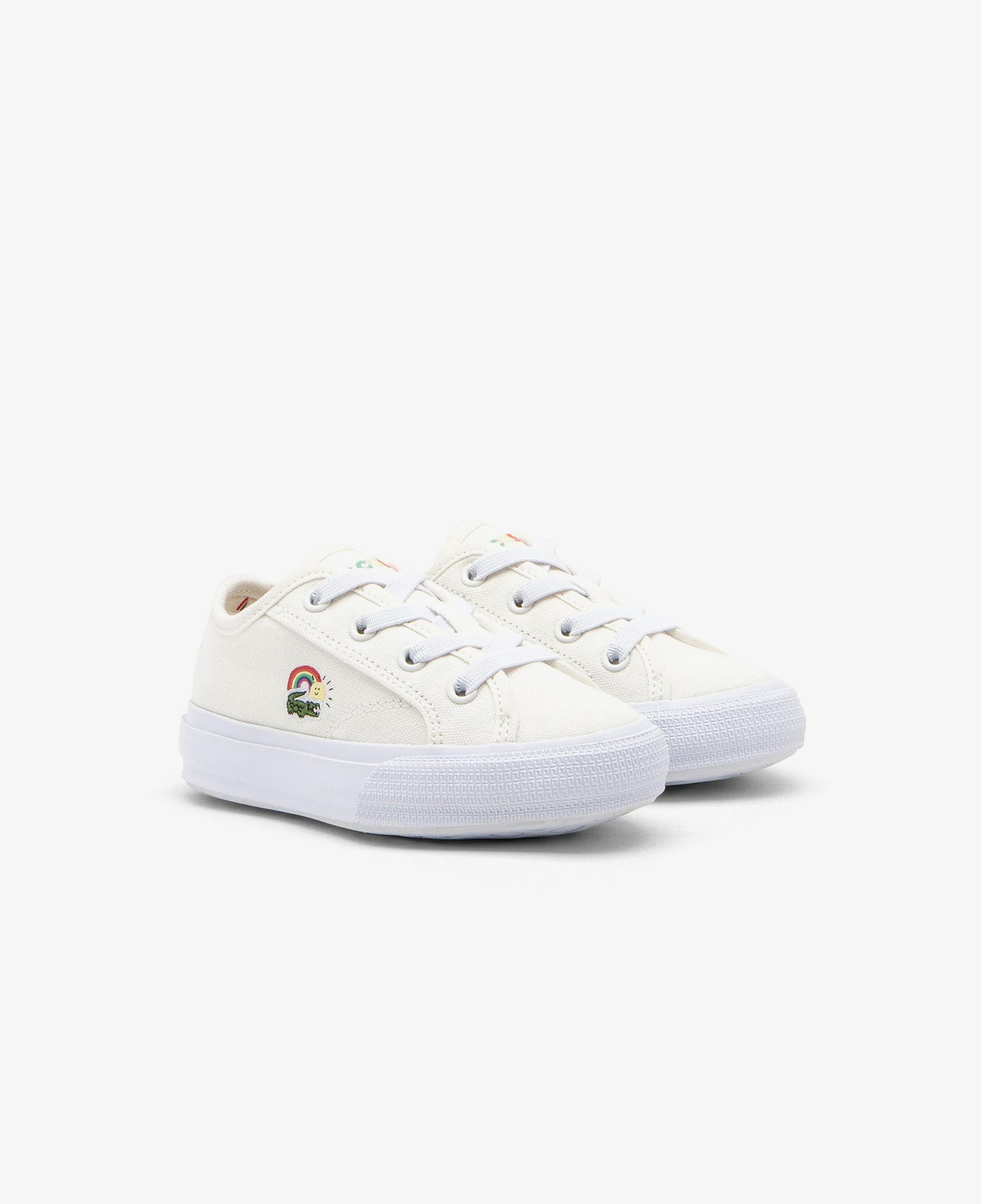 Lacoste Backcourt Çocuk Krem Spor Ayakkabı