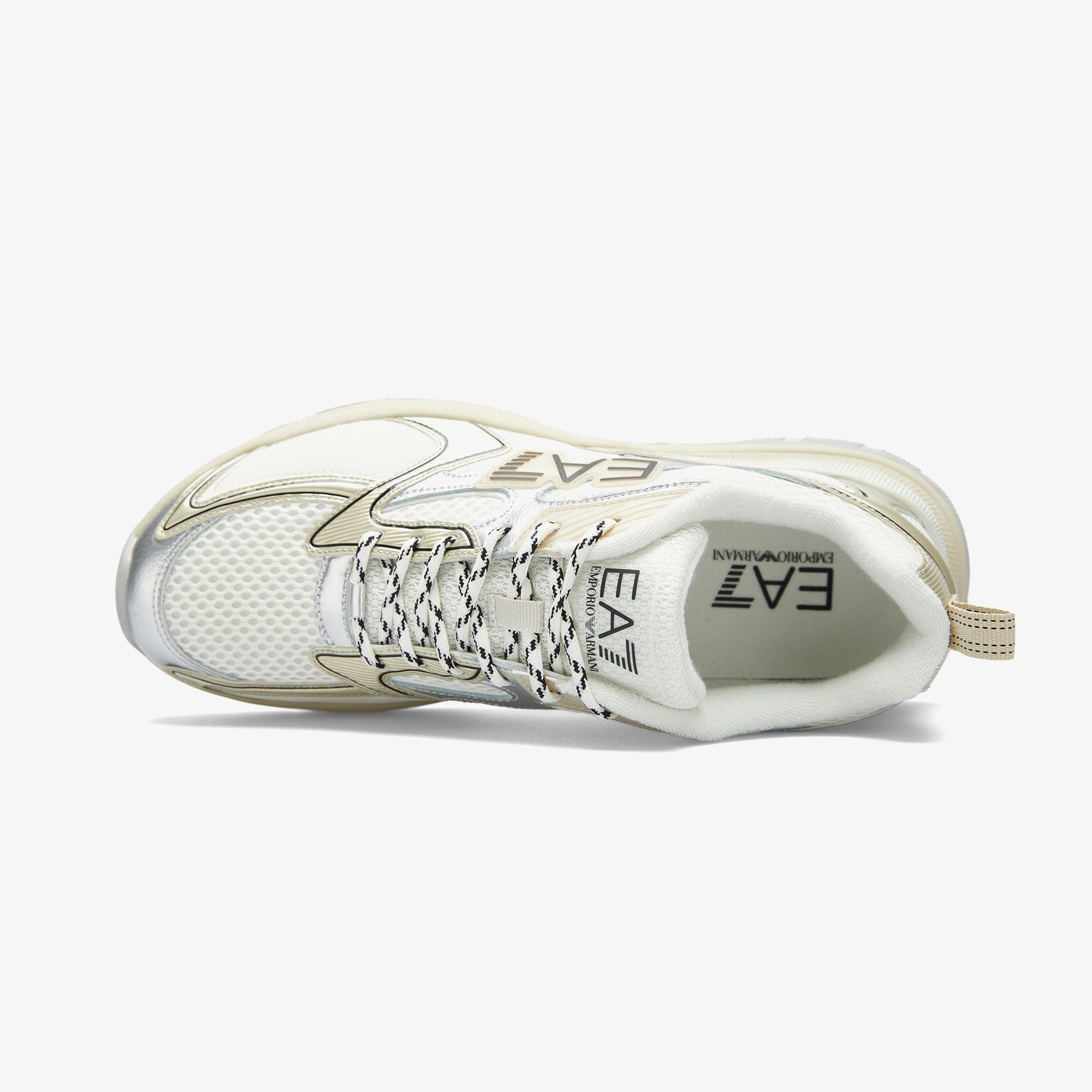 Emporio Armani Predator Erkek Krem Spor Ayakkabı