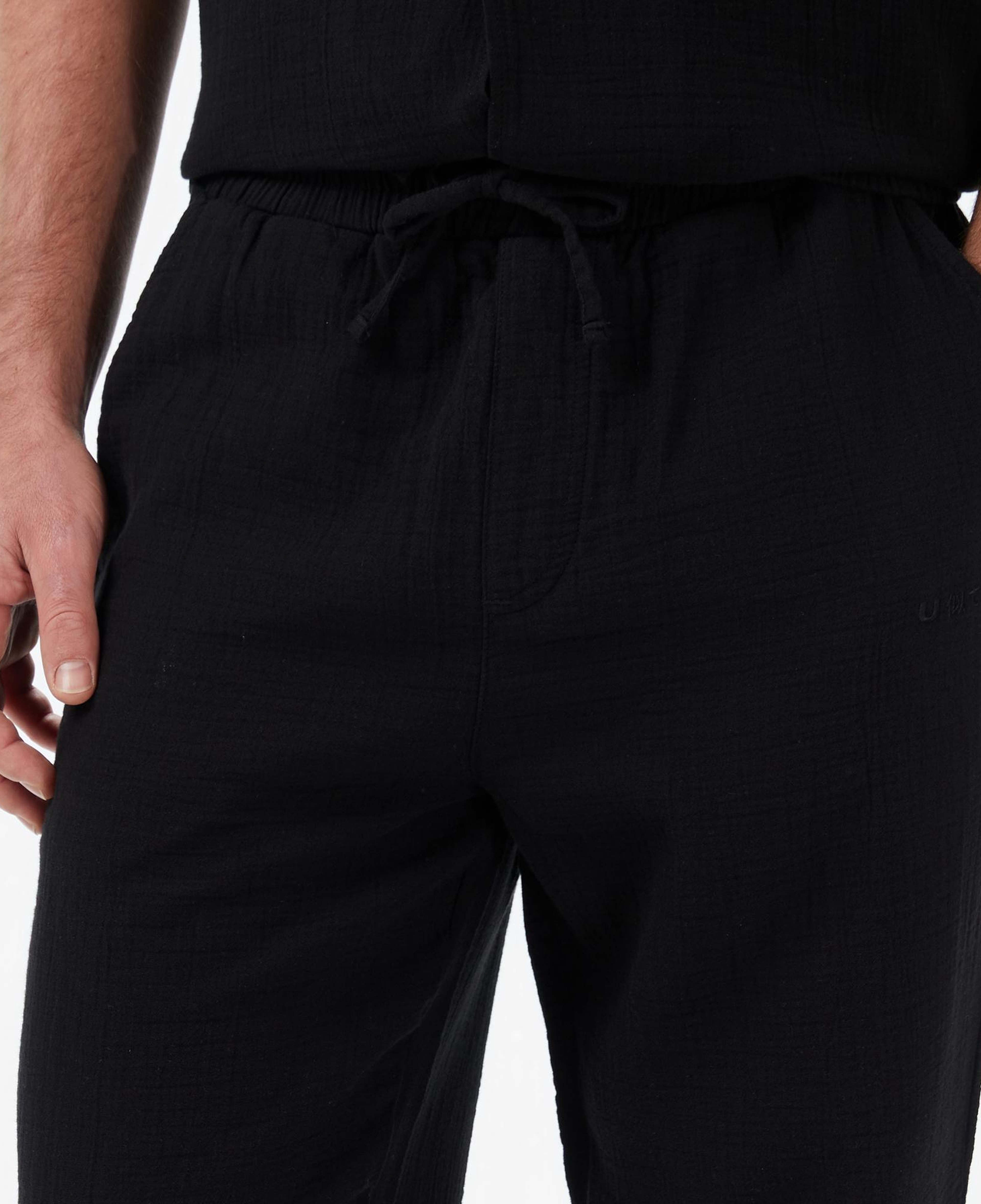 UNITED4 Regular Fit Erkek Siyah Pantolon