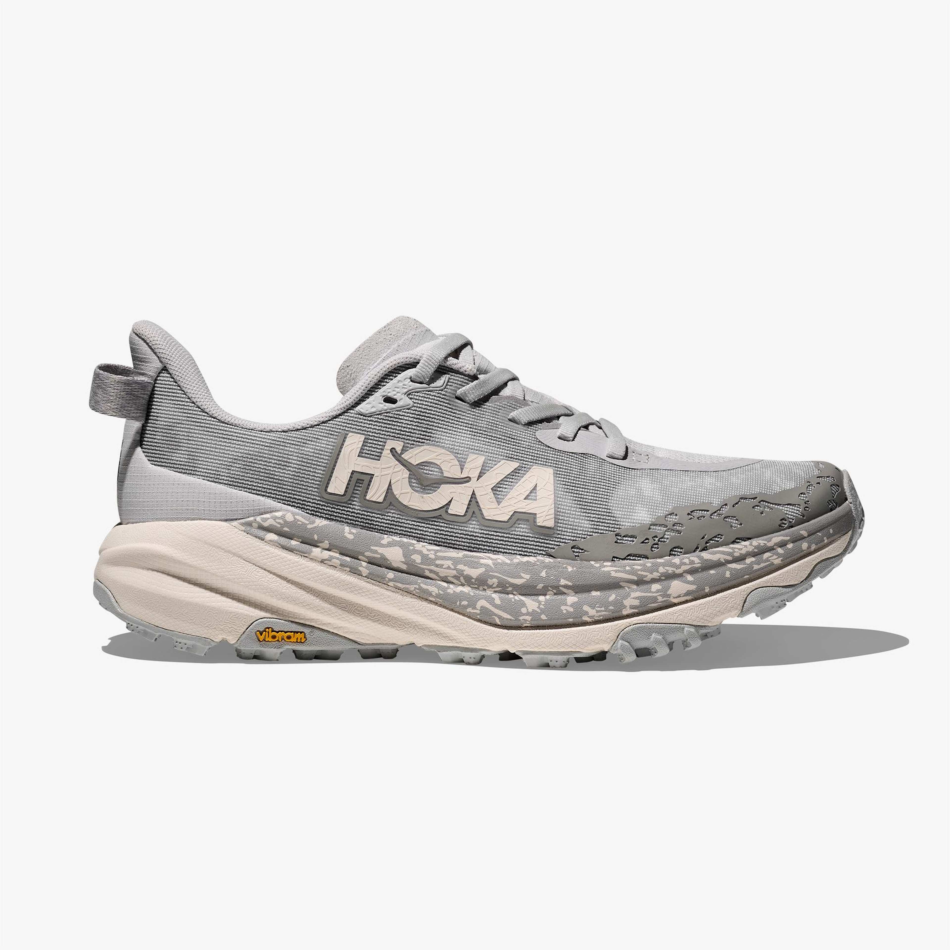 Hoka Speedgoat 6 Kadın Gri Outdoor Ayakkabı