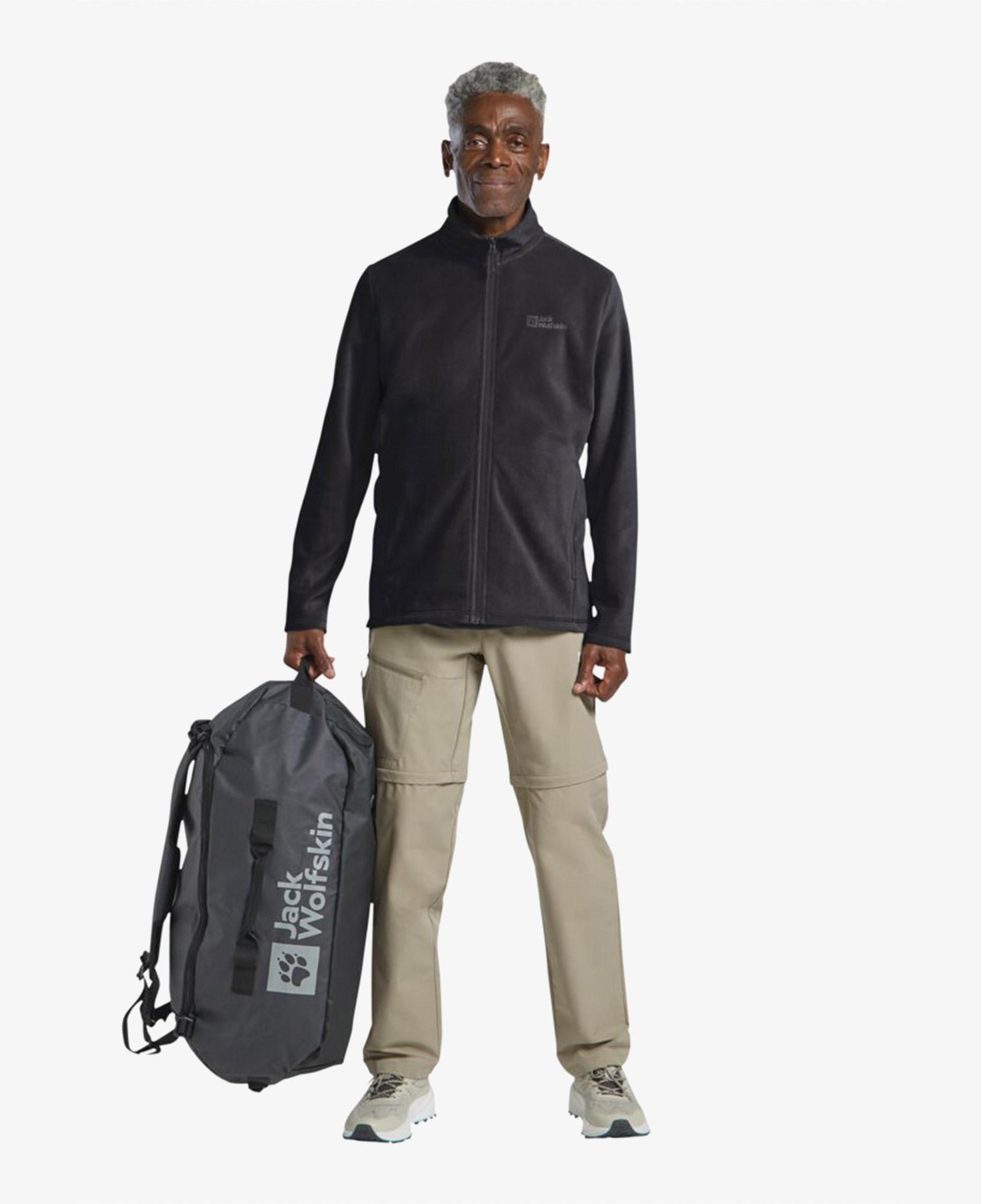 Jack Wolfskin Taunus Full Zipped Erkek Siyah Ceket