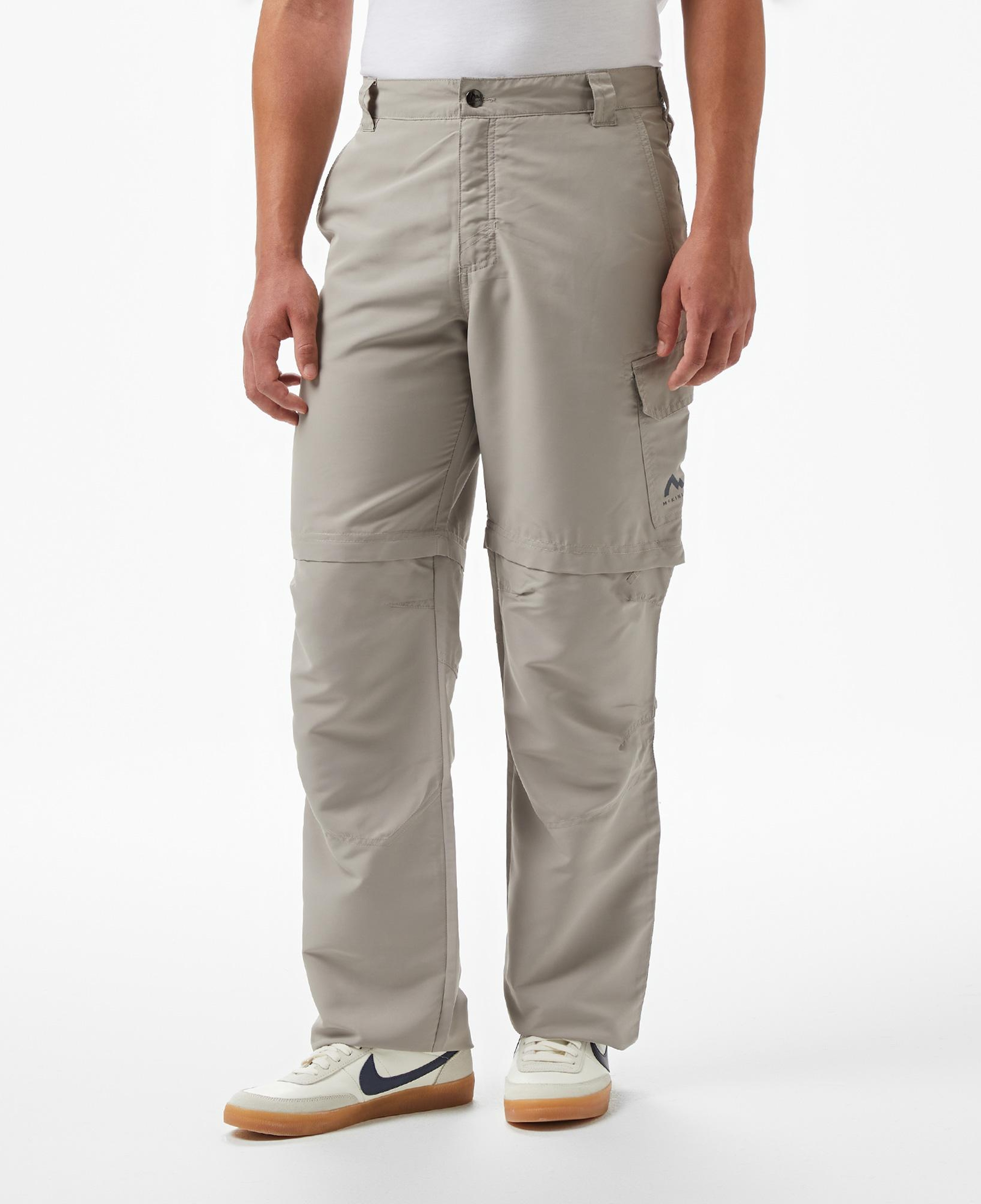 McKinley Sanna Erkek Gri Outdoor Pantolon