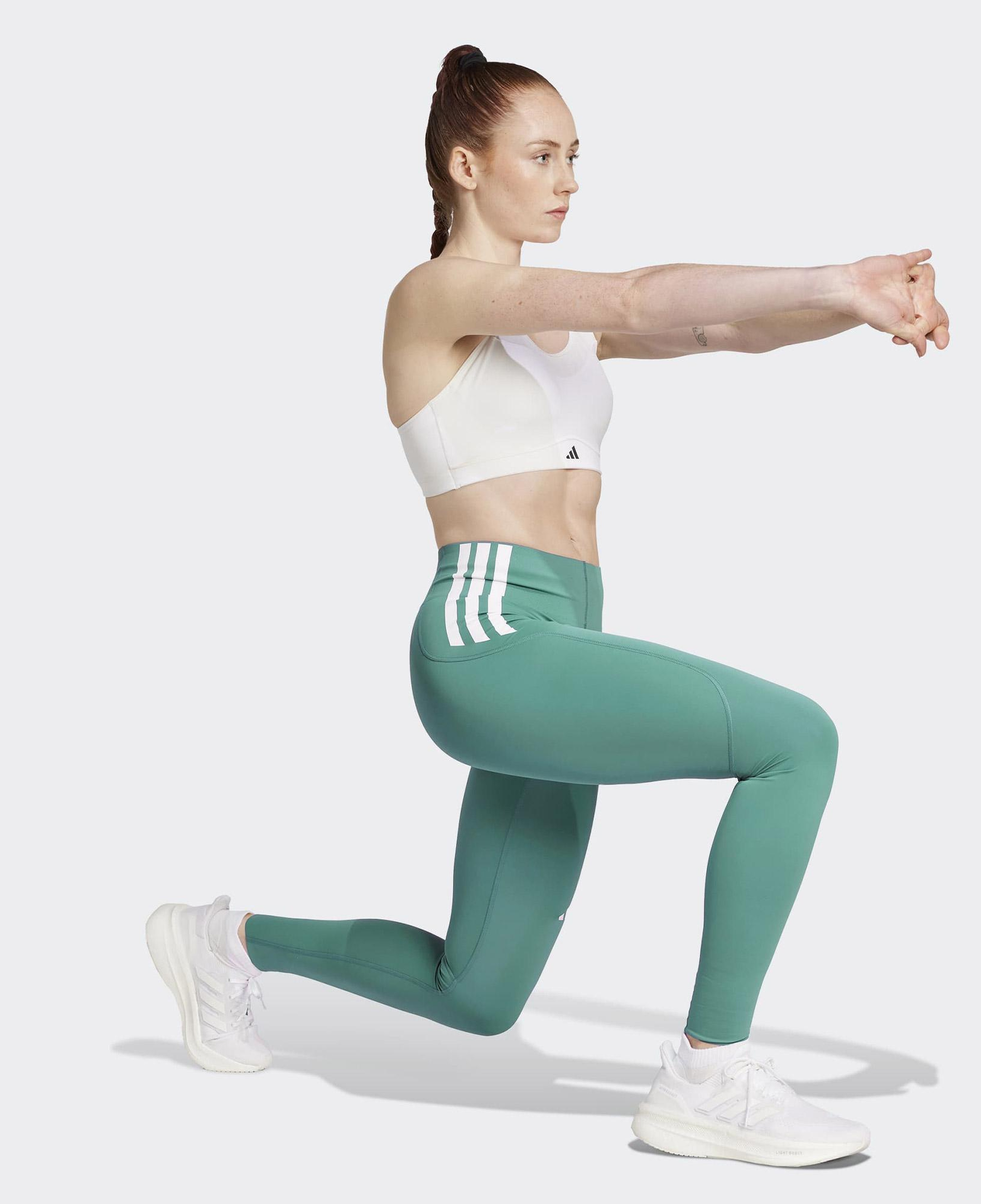 adidas Adizero Full Length Kadın Yeşil Koşu Taytı