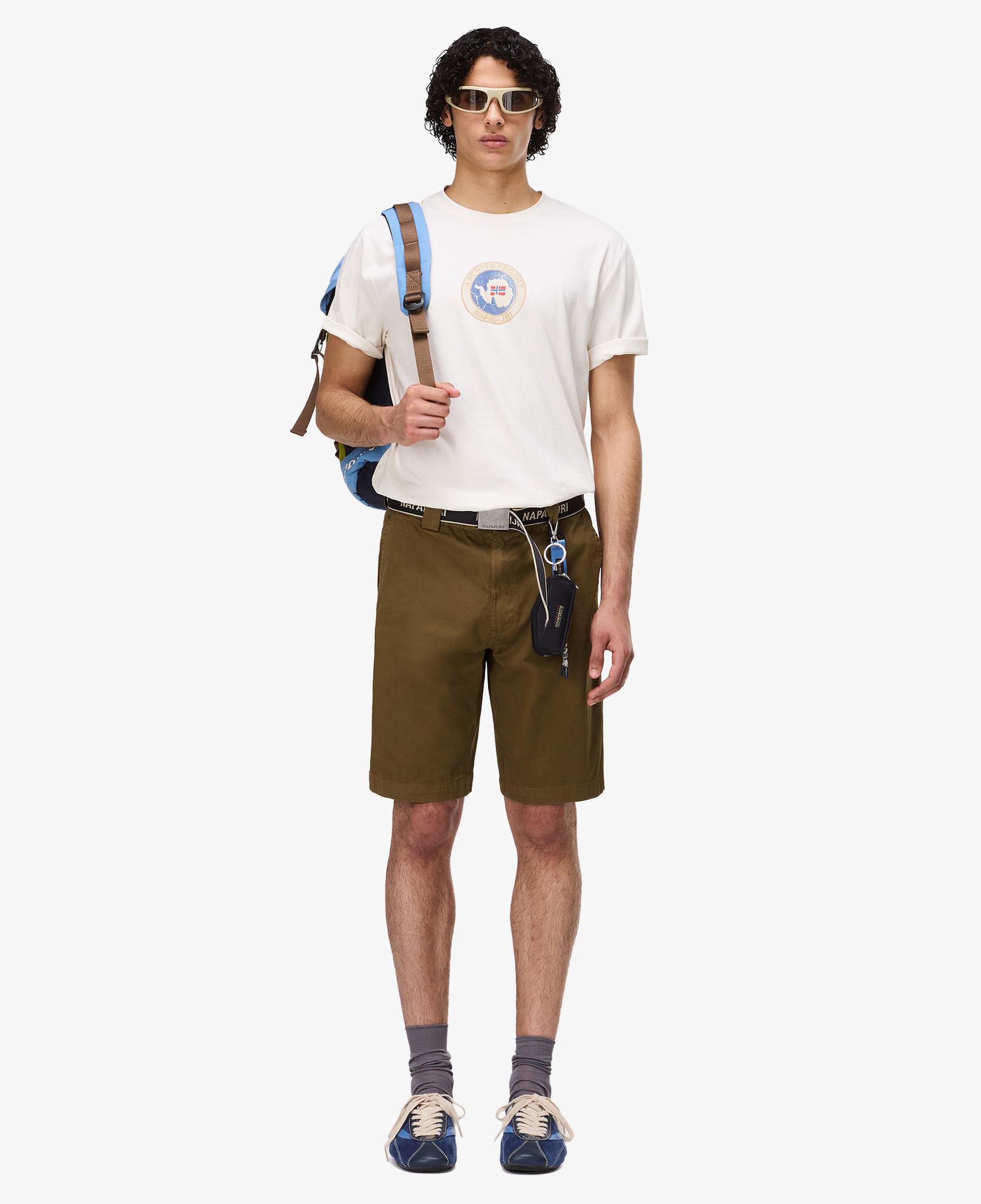 Napapijri S-Phos Erkek Beyaz T-Shirt