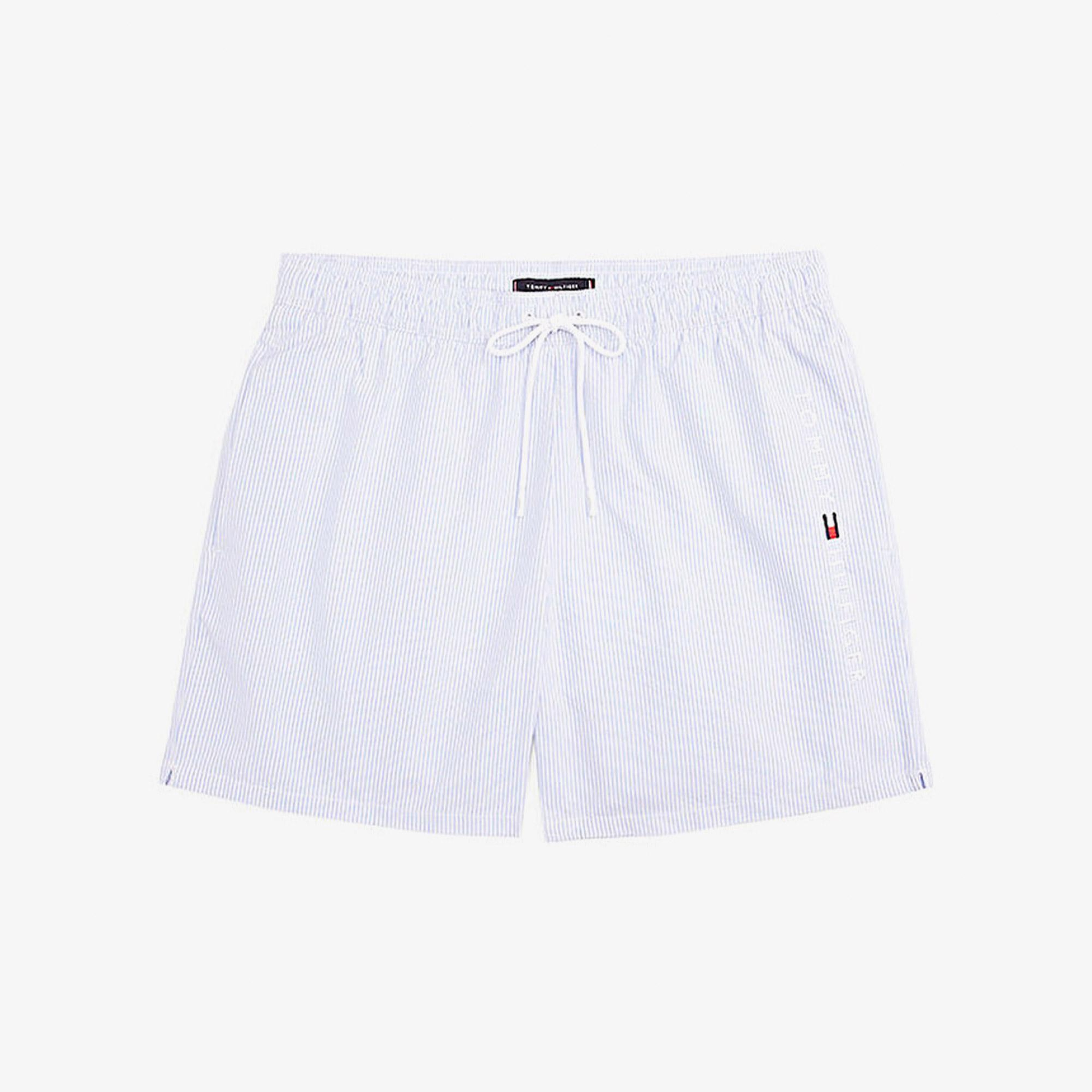 Tommy Hilfiger Medium Drawstring Erkek Mavi Deniz Şortu