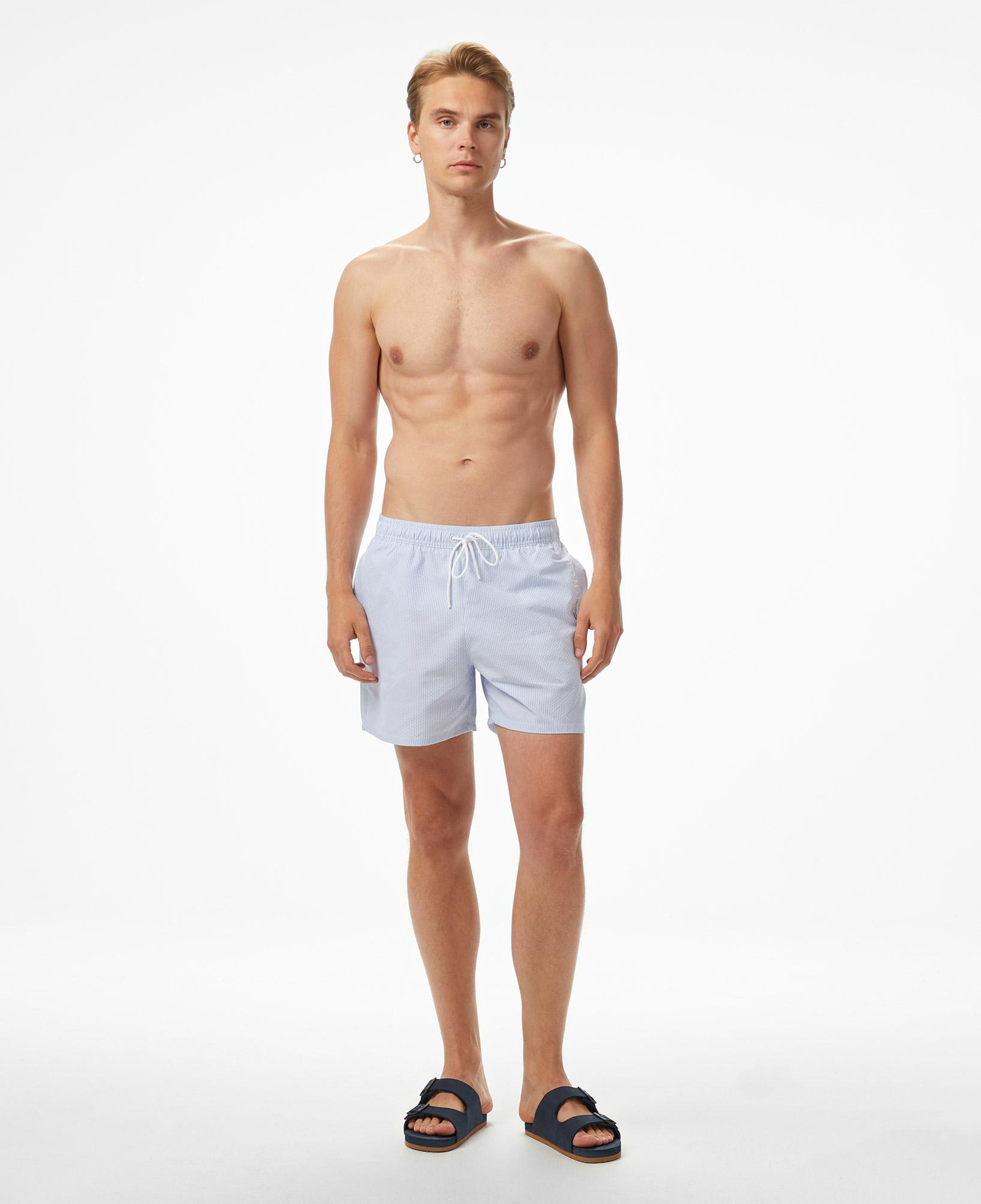 Tommy Hilfiger Medium Drawstring Erkek Mavi Deniz Şortu