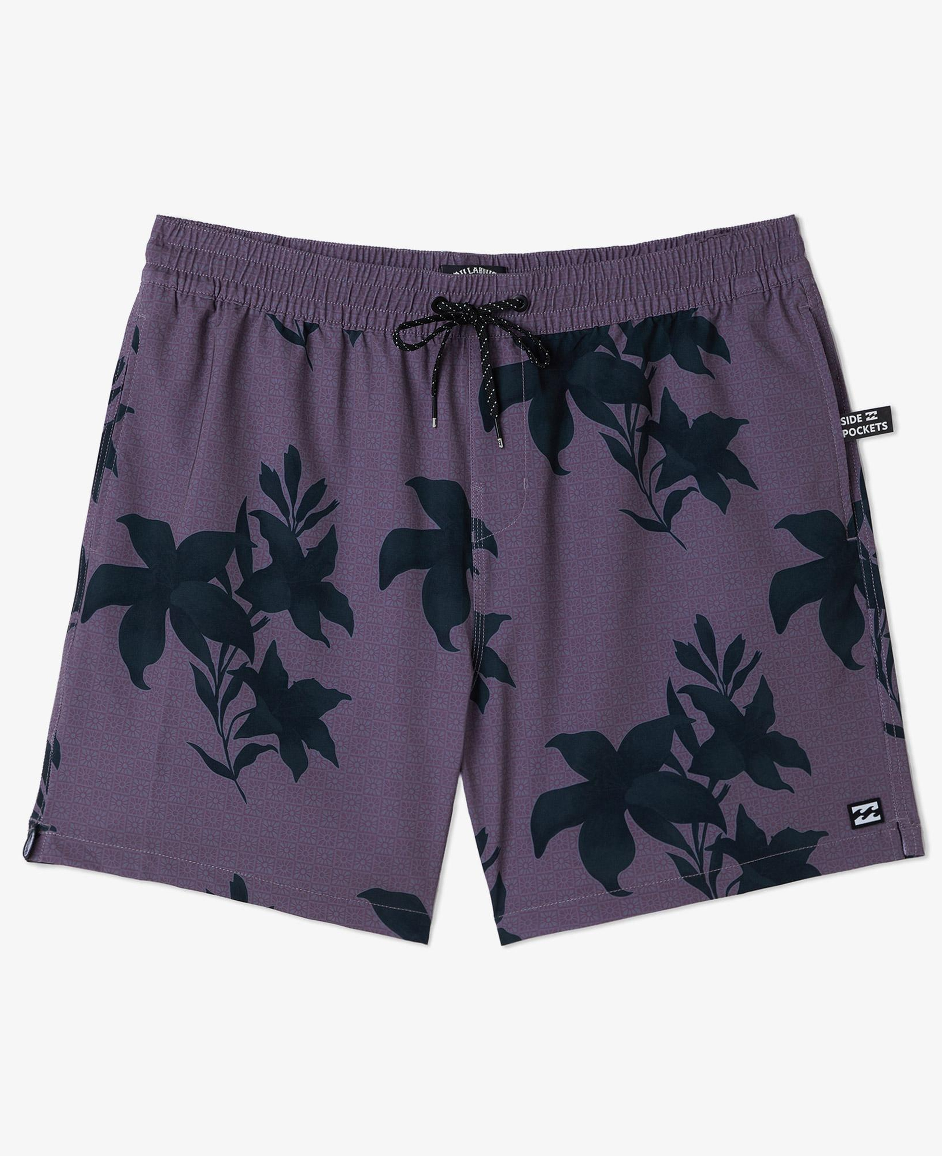 Billabong Sundays Layback 17 Erkek Mor Deniz Şortu