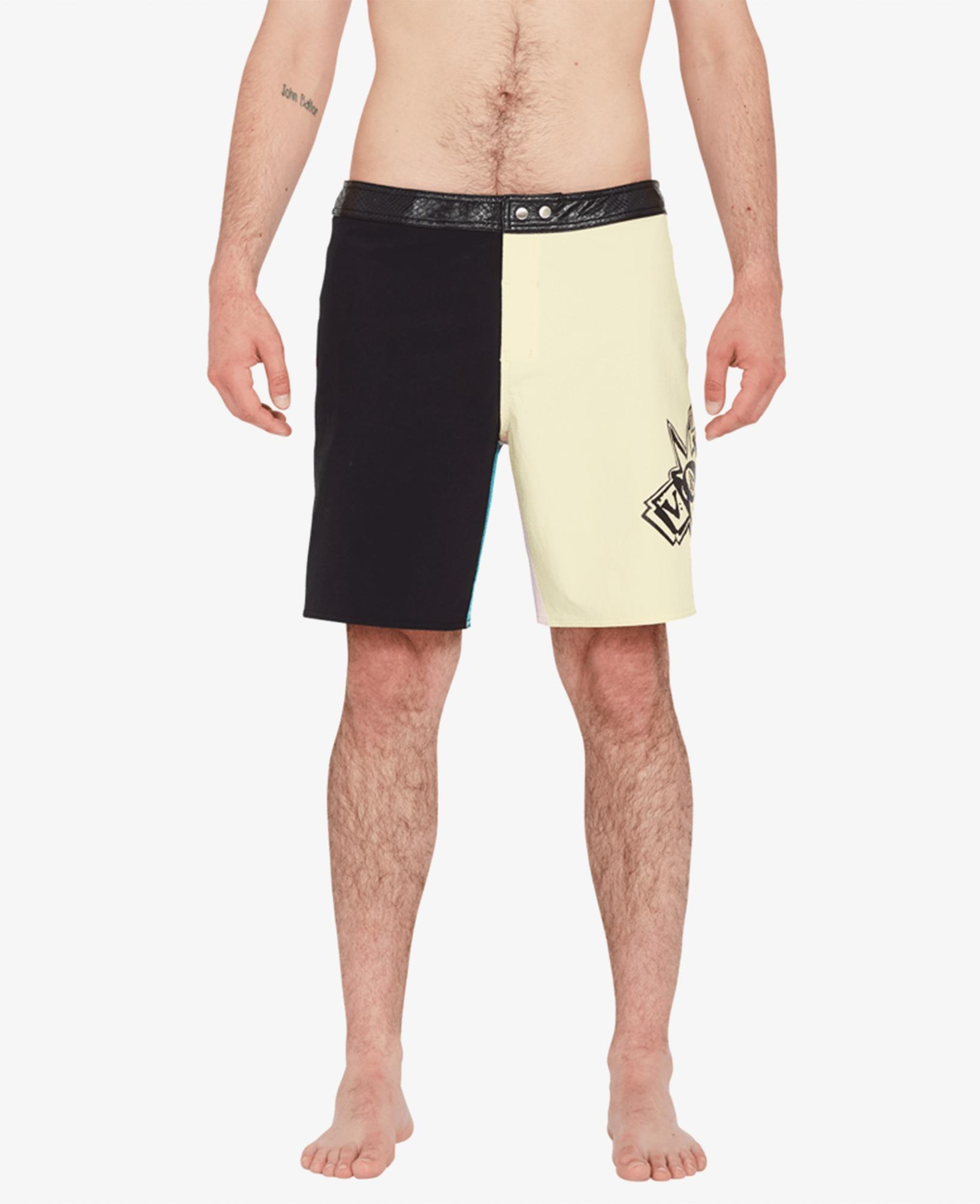 Volcom Ent Liberators 18 Dny Erkek Krem Deniz Şortu